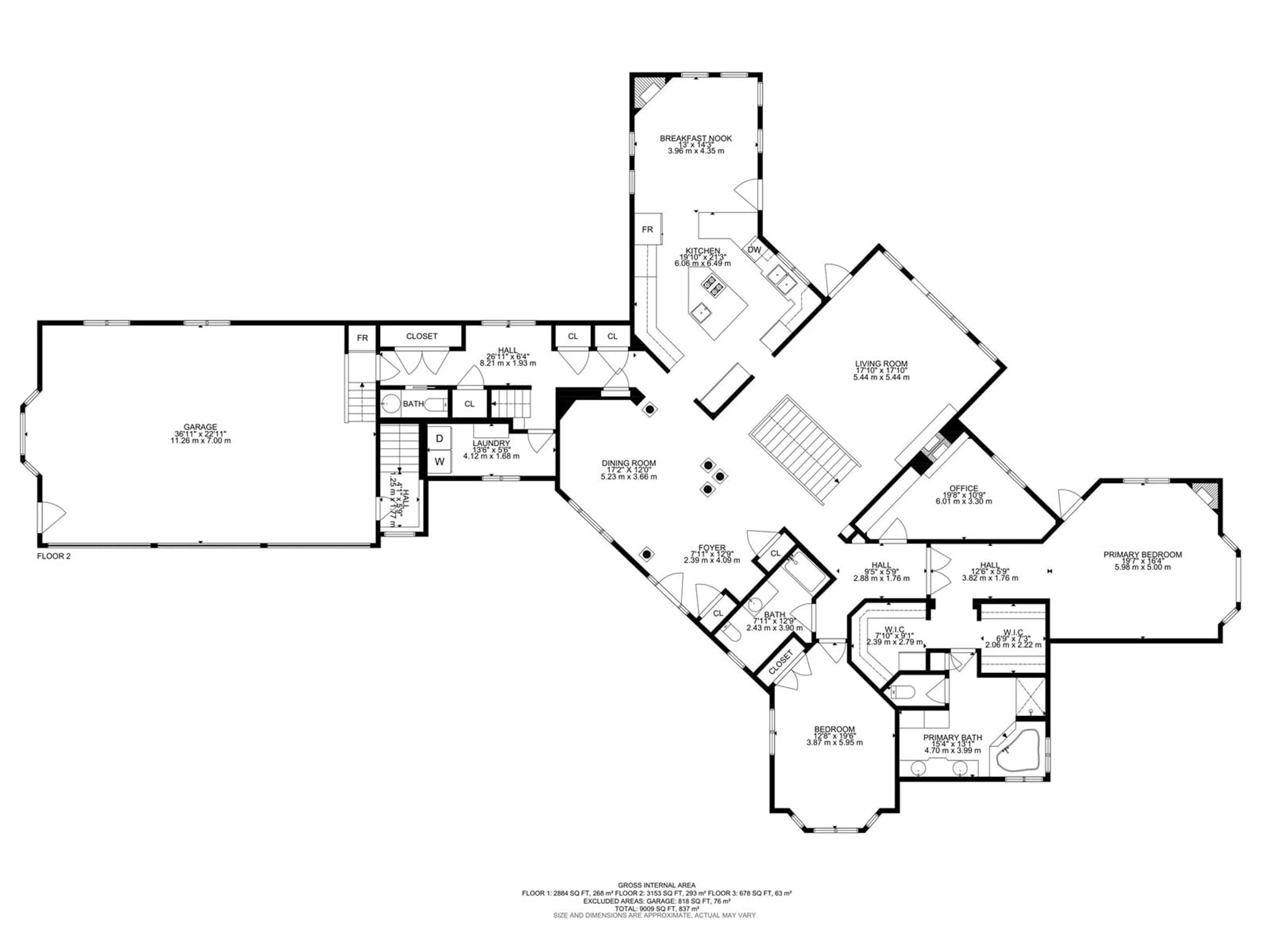 Floor plan for 53030 RGE ROAD 20, Rural Parkland County Alberta T7Y2G8
