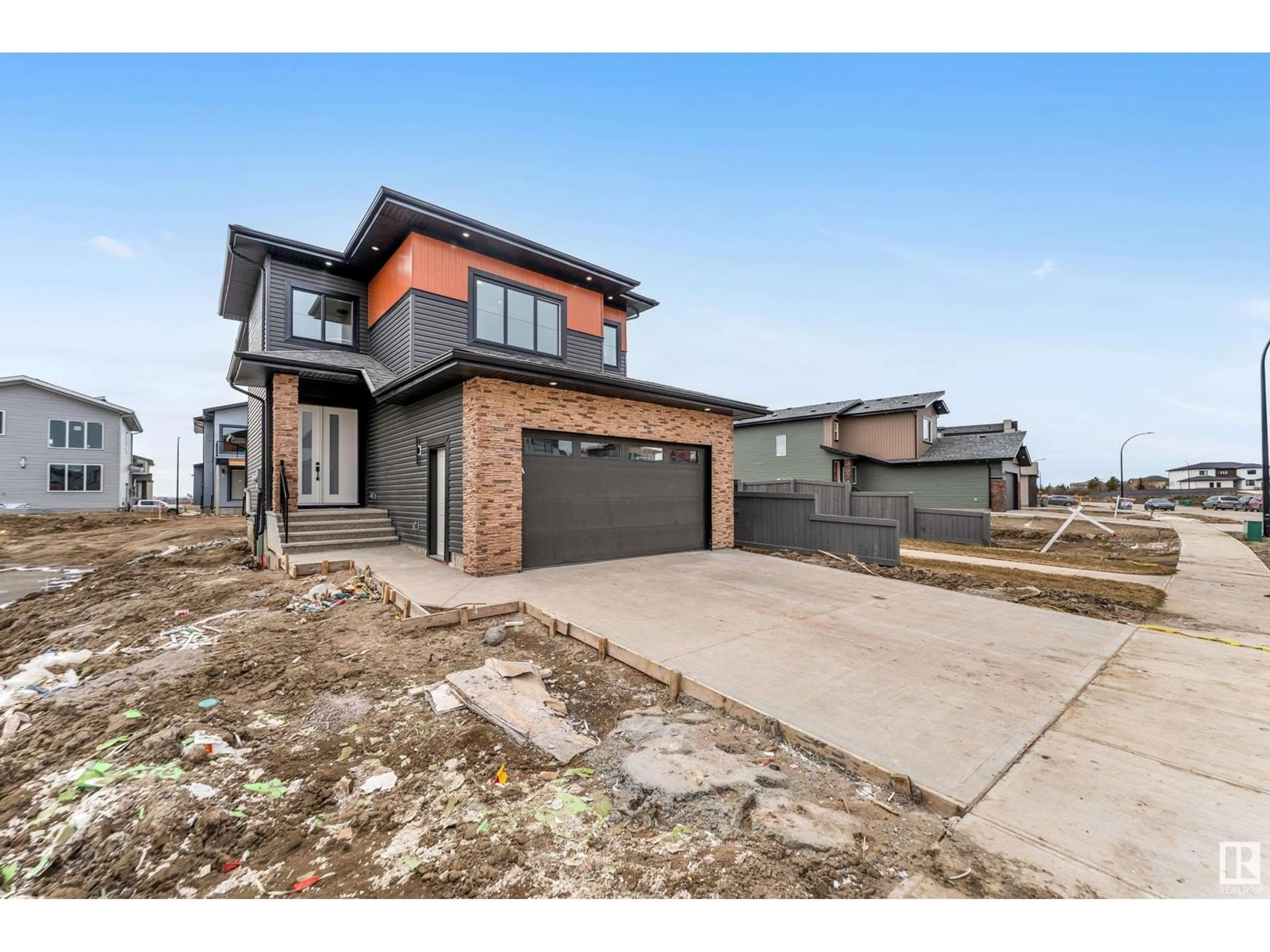 Home with brick exterior material, street for NE - 2629 62 AV, Rural Leduc County Alberta T4X0X6