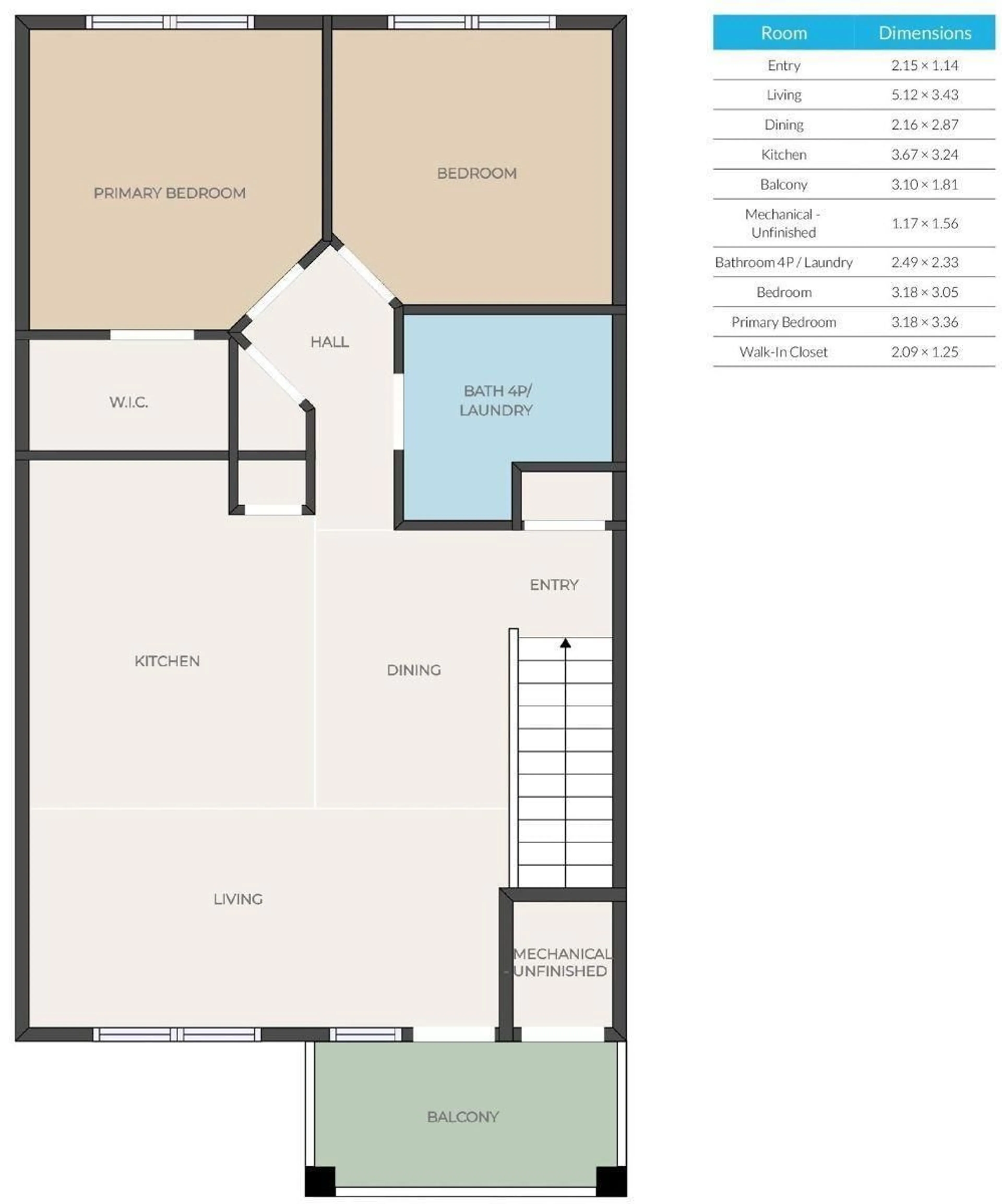 Floor plan for #28 - 4029 ORCHARDS DR, Edmonton Alberta T6X1V2