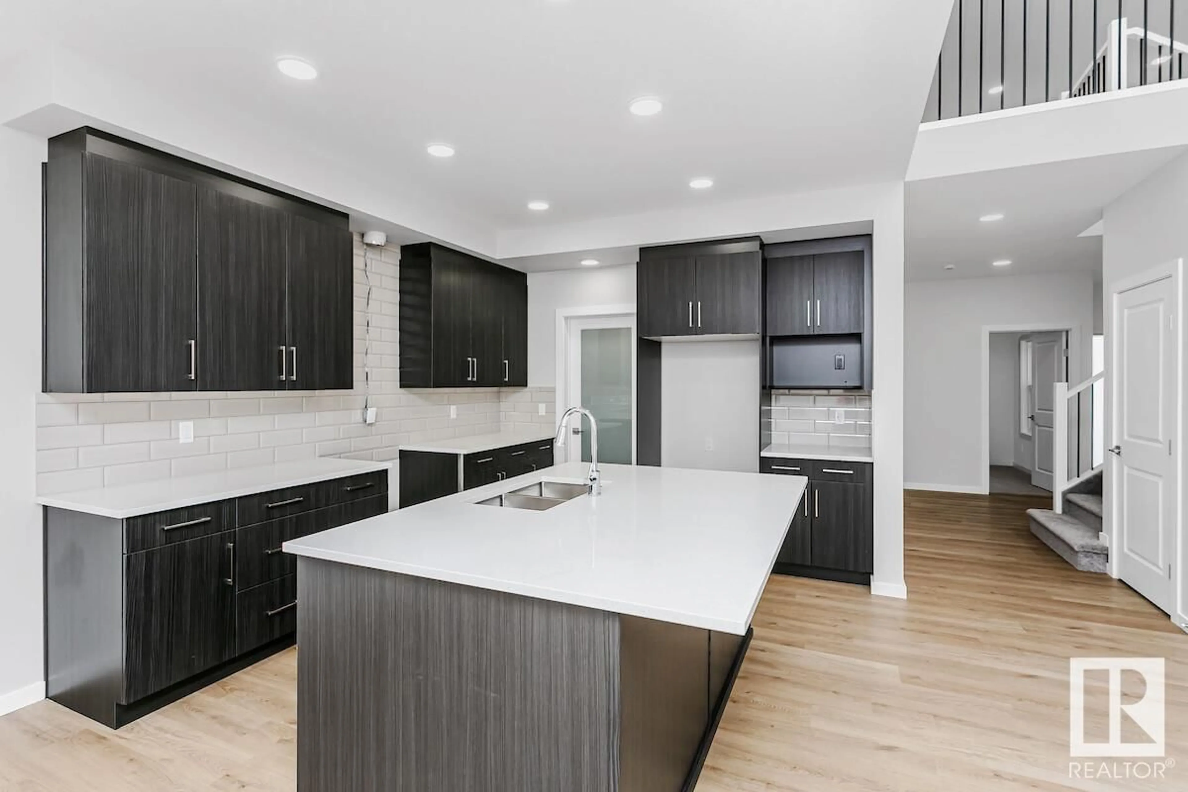 Open concept kitchen, unknown for 2611 65 ST, Edmonton Alberta T6X0B7
