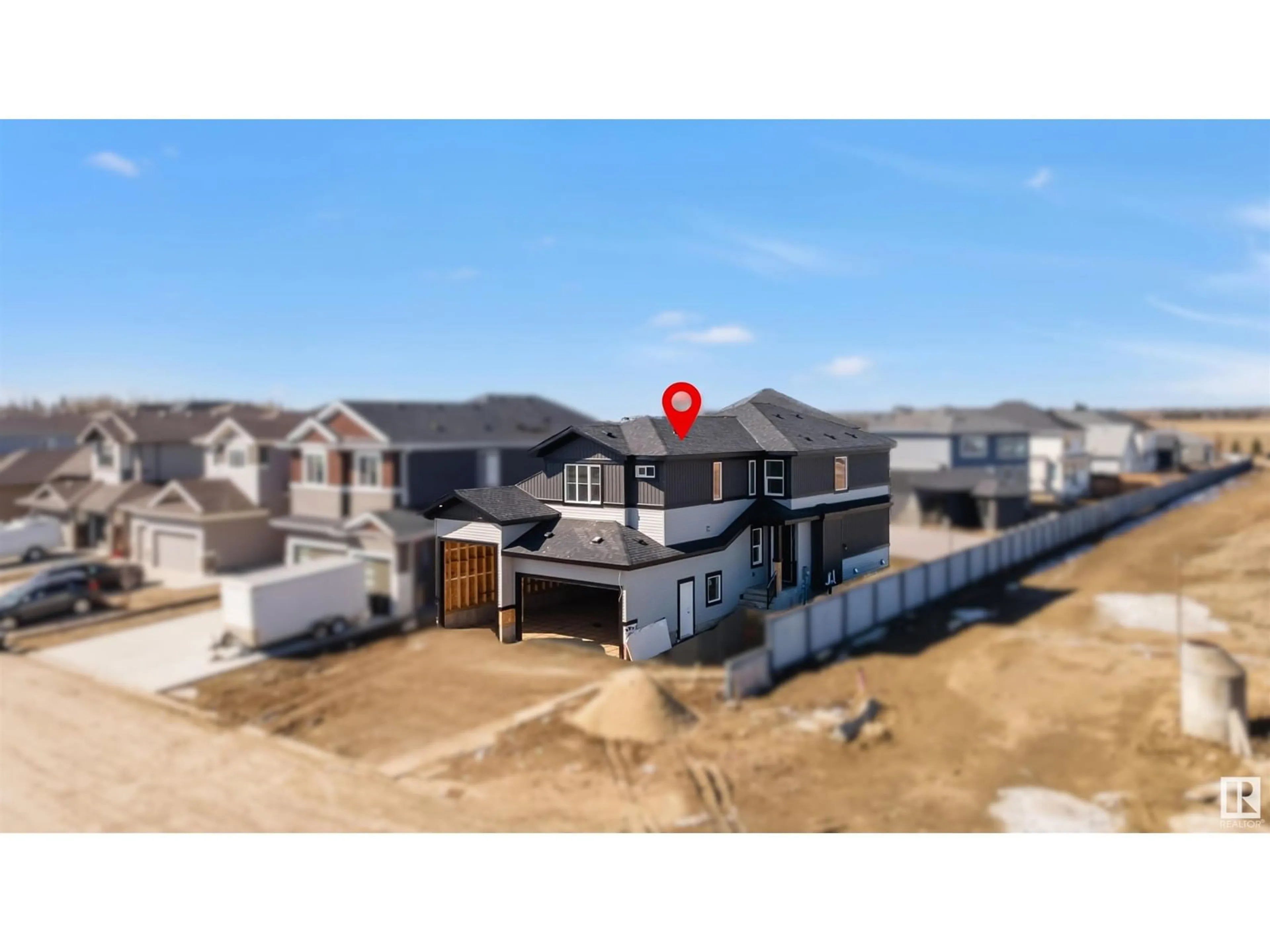 A pic from outside/outdoor area/front of a property/back of a property/a pic from drone, street for 41 DILLWORTH CR, Spruce Grove Alberta T7X0E6