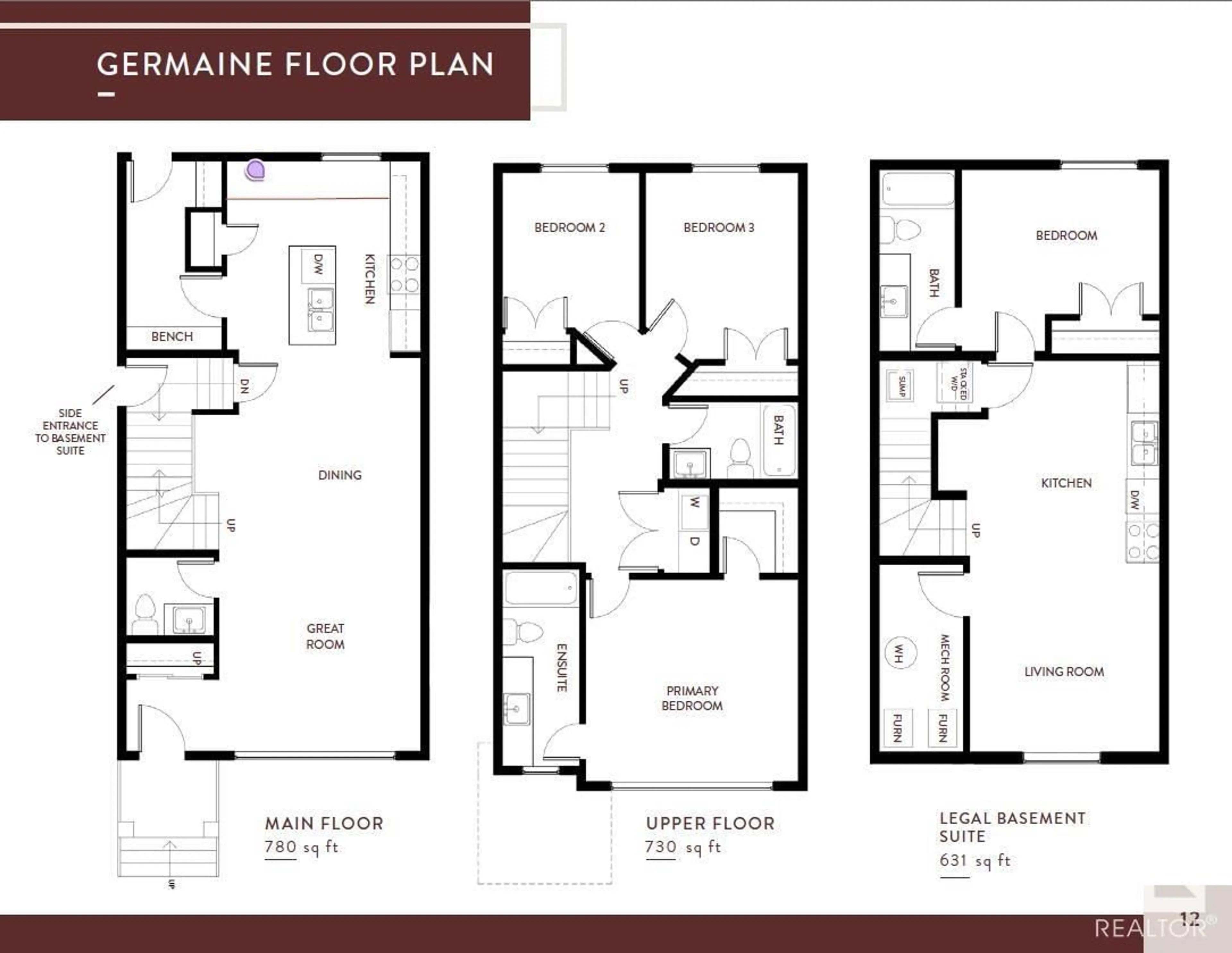 Floor plan for 74 PATRIOT WY, Spruce Grove Alberta T7X2W6