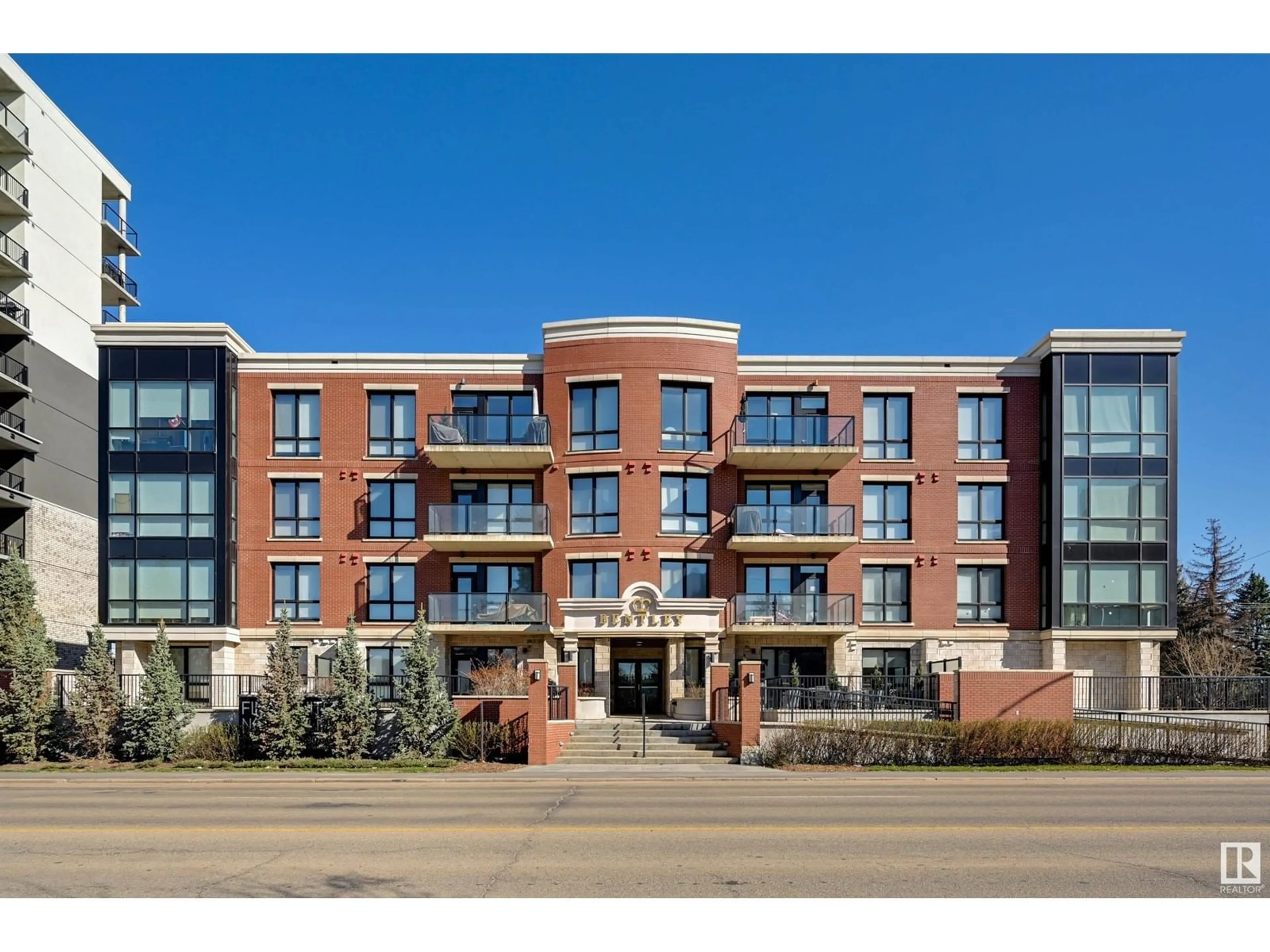 Home with brick exterior material, building for #104 - 11710 87 AV, Edmonton Alberta T6G0Y3