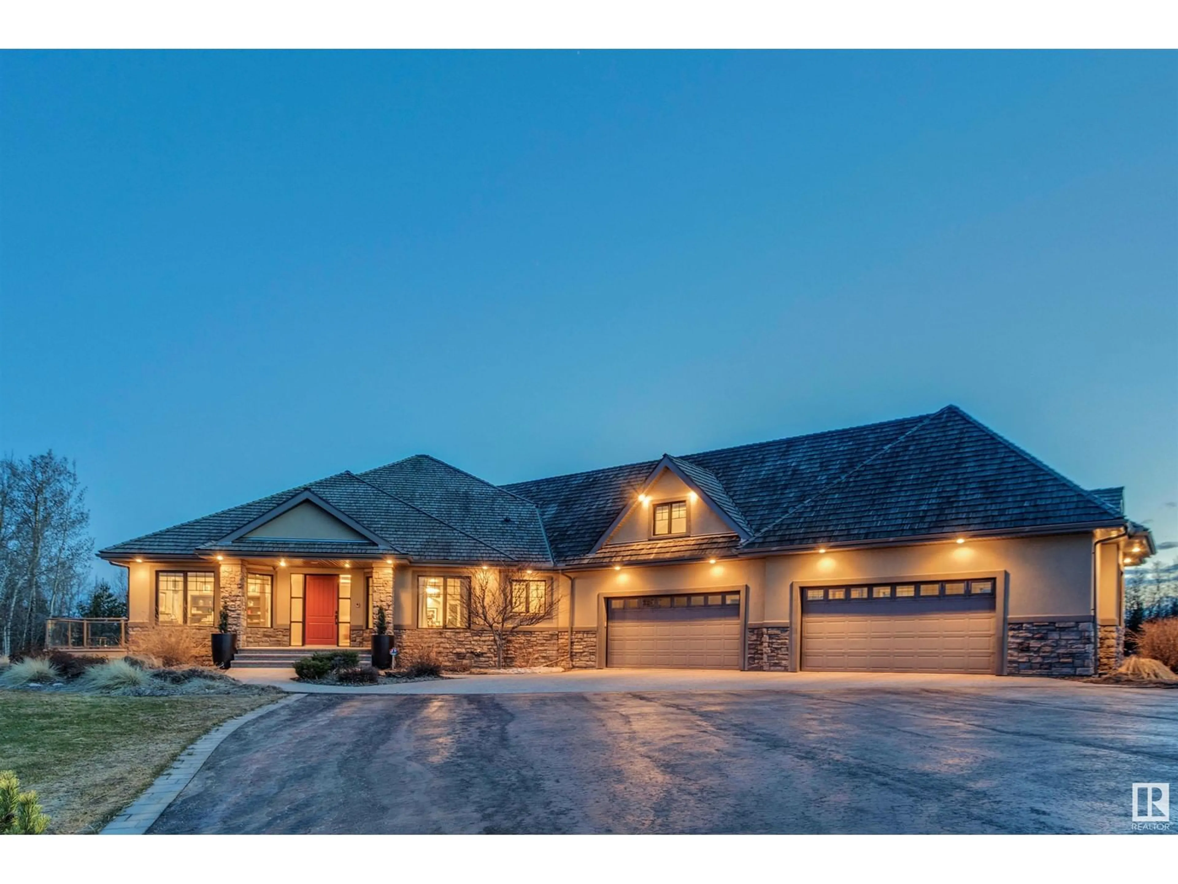 Home with brick exterior material, street for 52224 - 386 RANGE ROAD 231, Rural Strathcona County Alberta T8B1N3