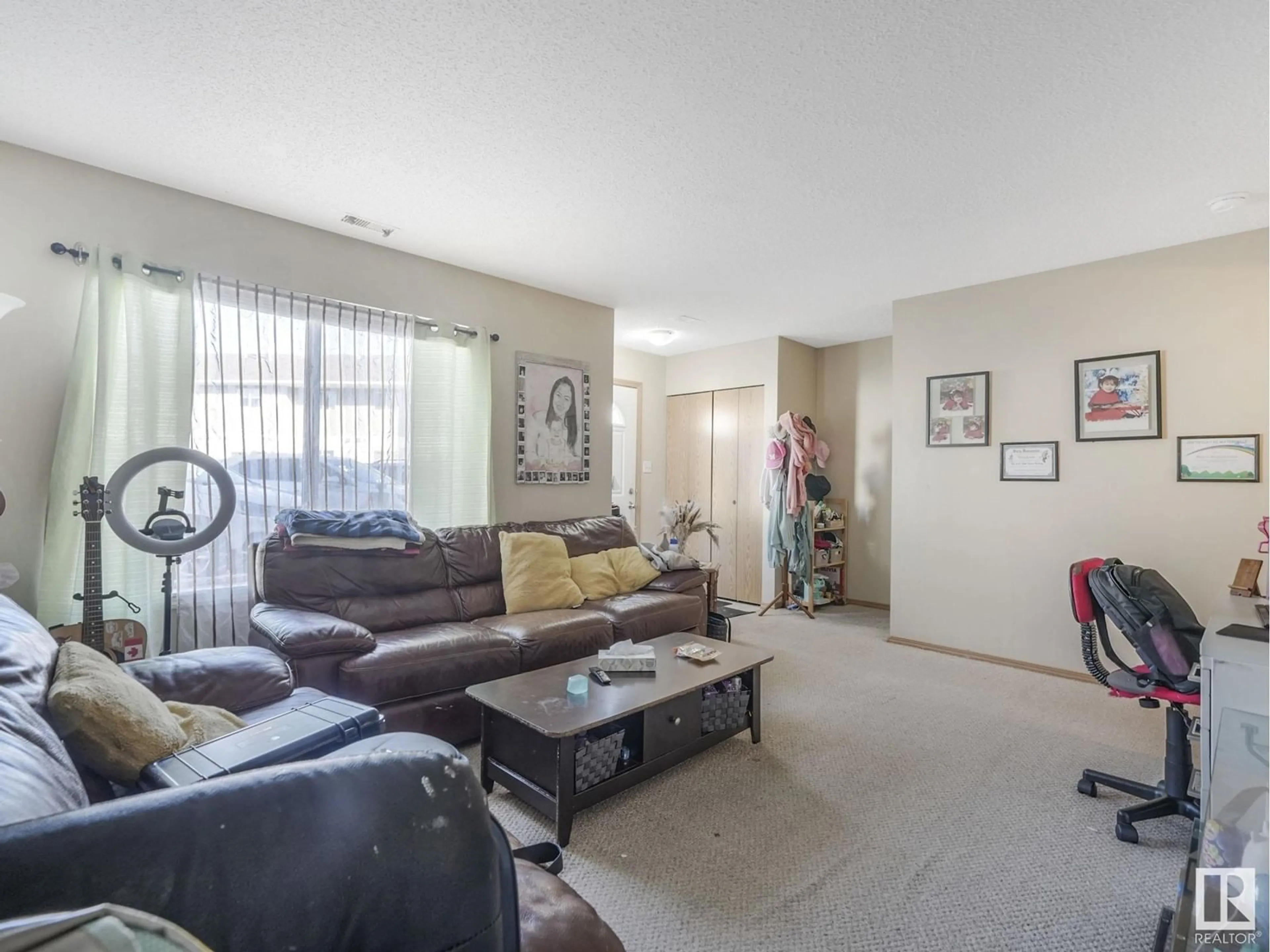 Living room with furniture, unknown for #109 - 180 BRIDGEPORT BV, Leduc Alberta T9E8S1