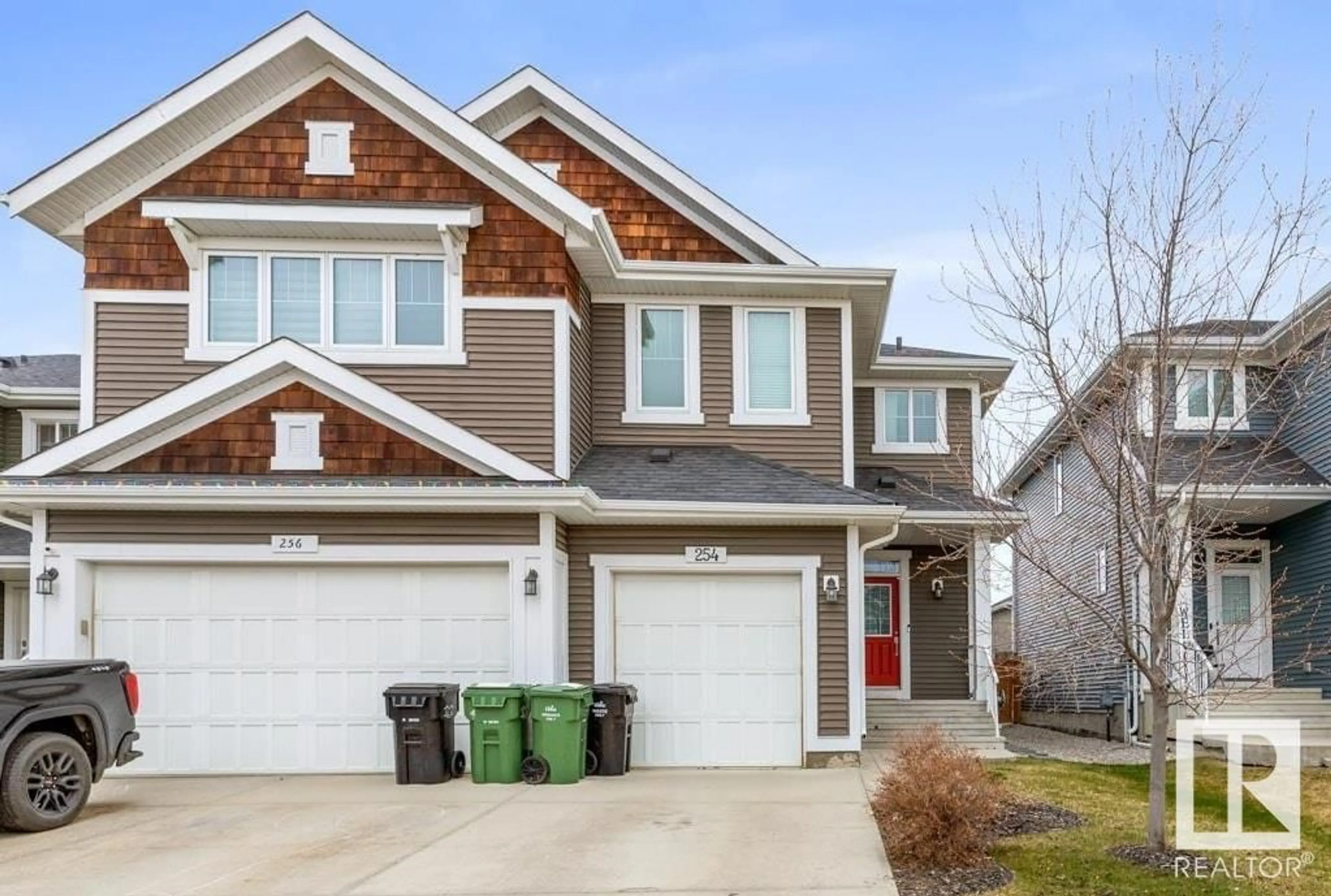 Home with brick exterior material, street for 254 STURTZ BN, Leduc Alberta T9E0Y5