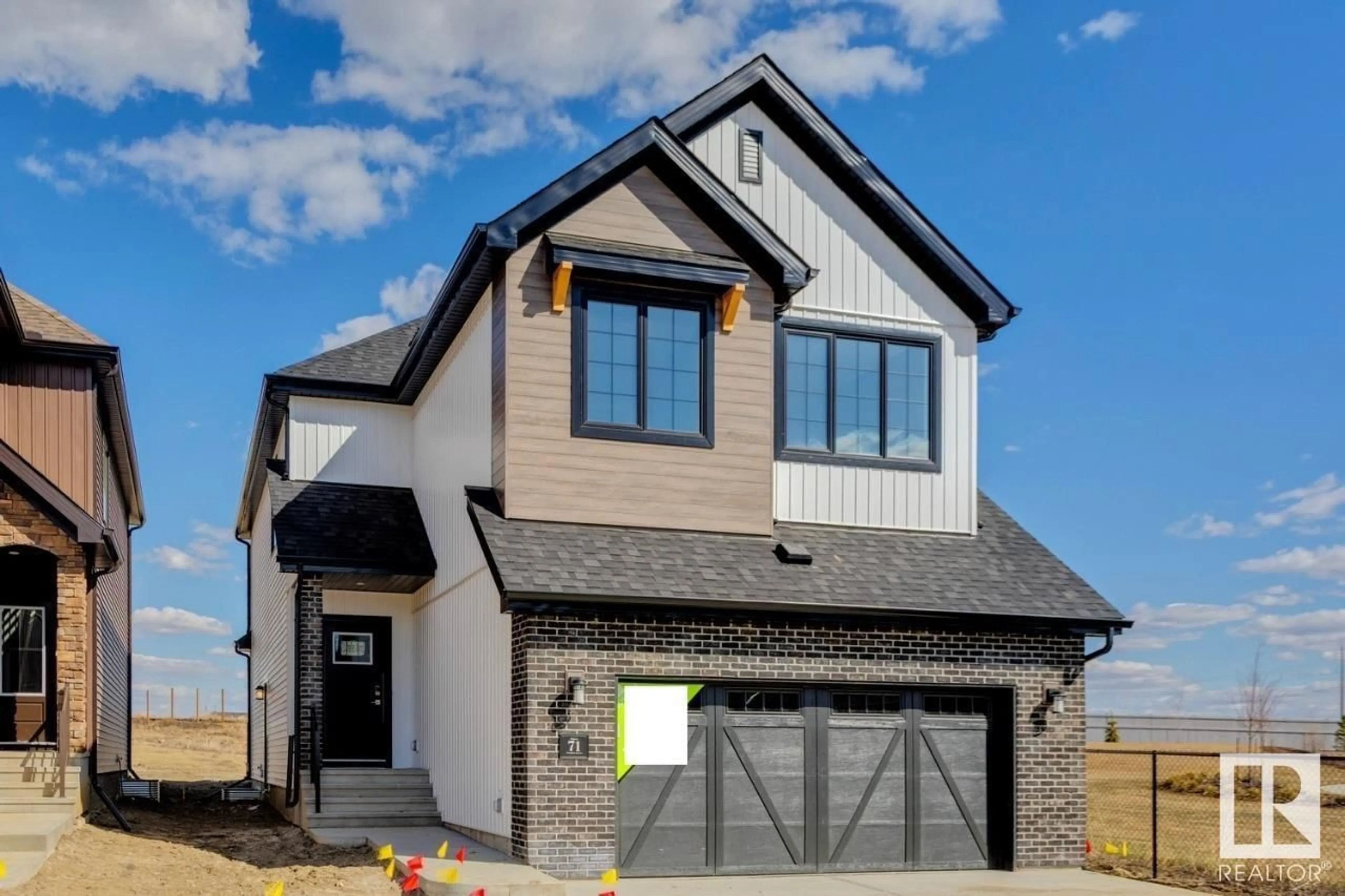 Home with brick exterior material, street for 71 CHELLES WD, St. Albert Alberta T8N0R6