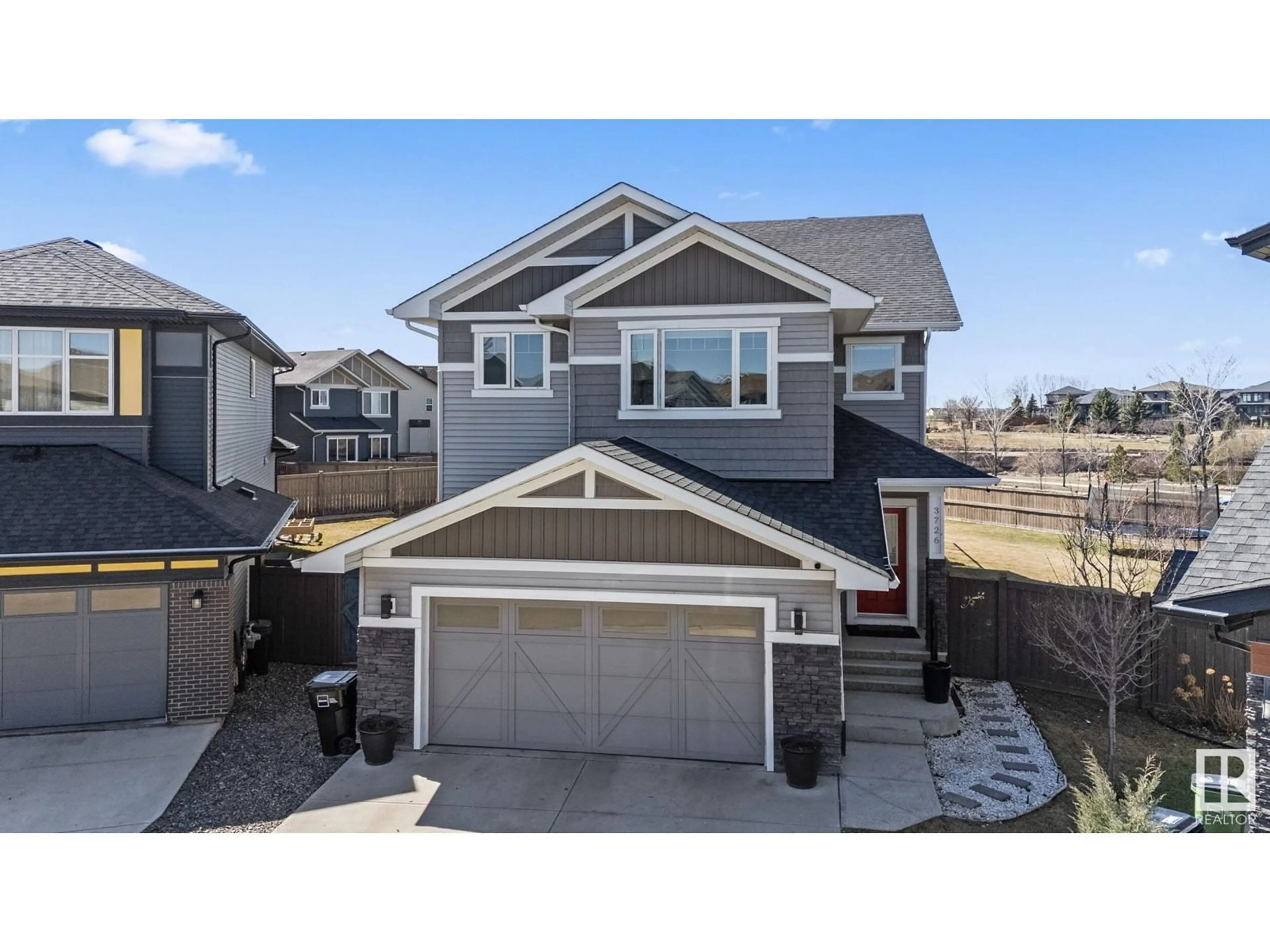 Home with vinyl exterior material, unknown for SW - 3726 PARKER CO, Edmonton Alberta T6W3A8