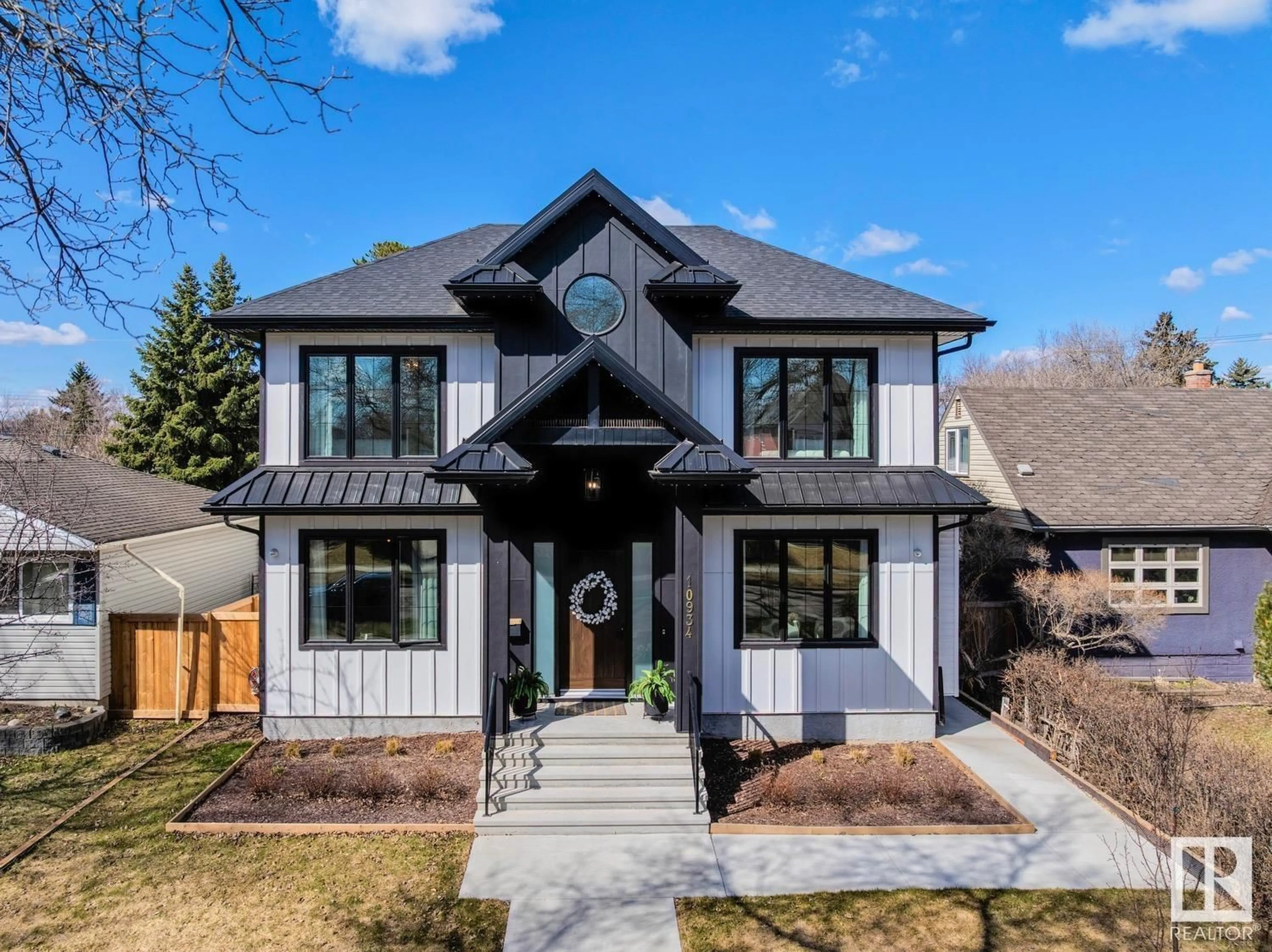 Home with brick exterior material, street for NW - 10934 131 ST, Edmonton Alberta T5M1B4