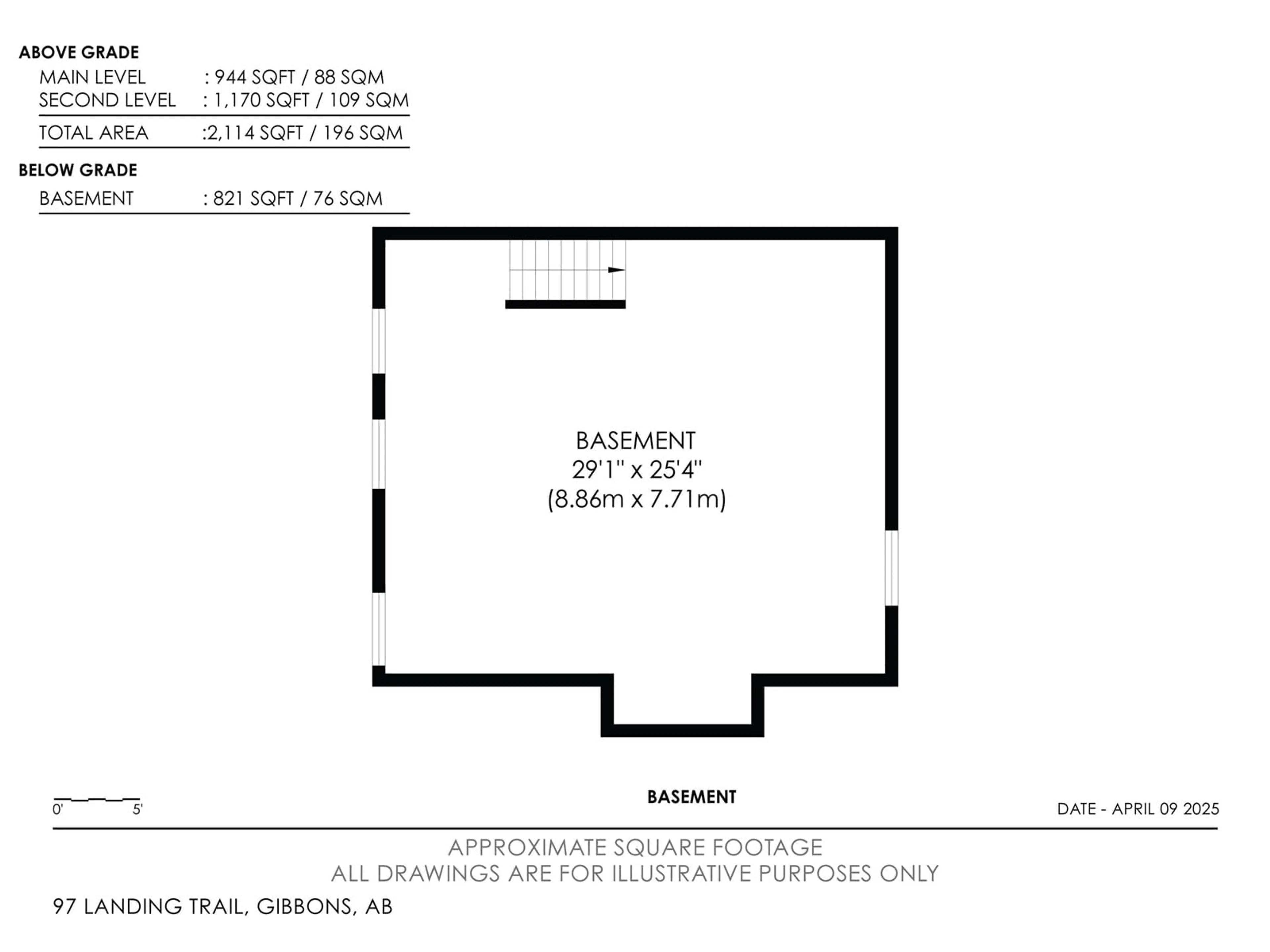 Floor plan for 97 LANDING TRAILS DR, Gibbons Alberta T0A1N0