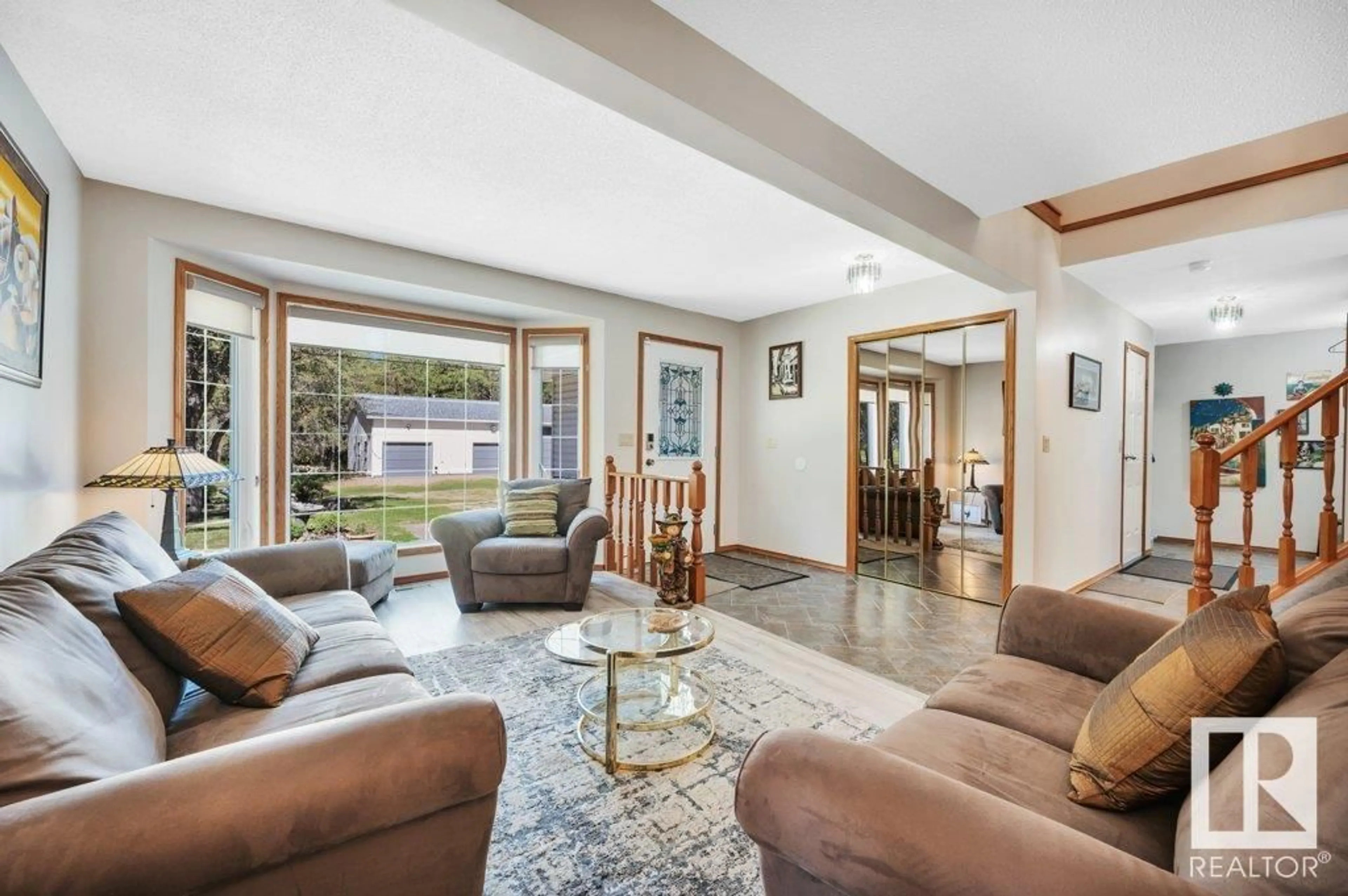 Living room with furniture, unknown for 16264 TOWNSHIP 600, Rural Smoky Lake County Alberta T0A3C0