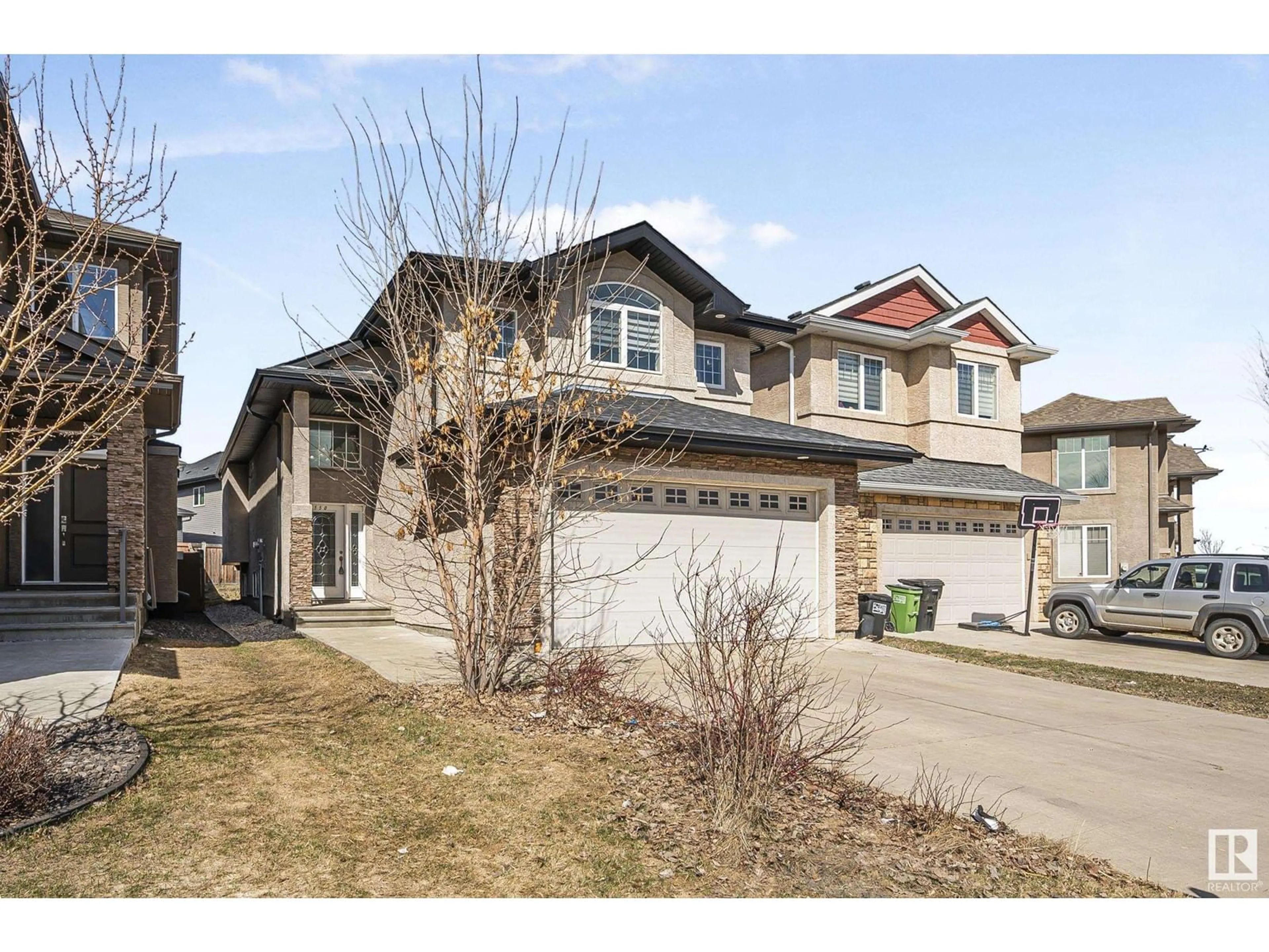 Home with vinyl exterior material, street for 550 ALBANY WY, Edmonton Alberta T6V1J6