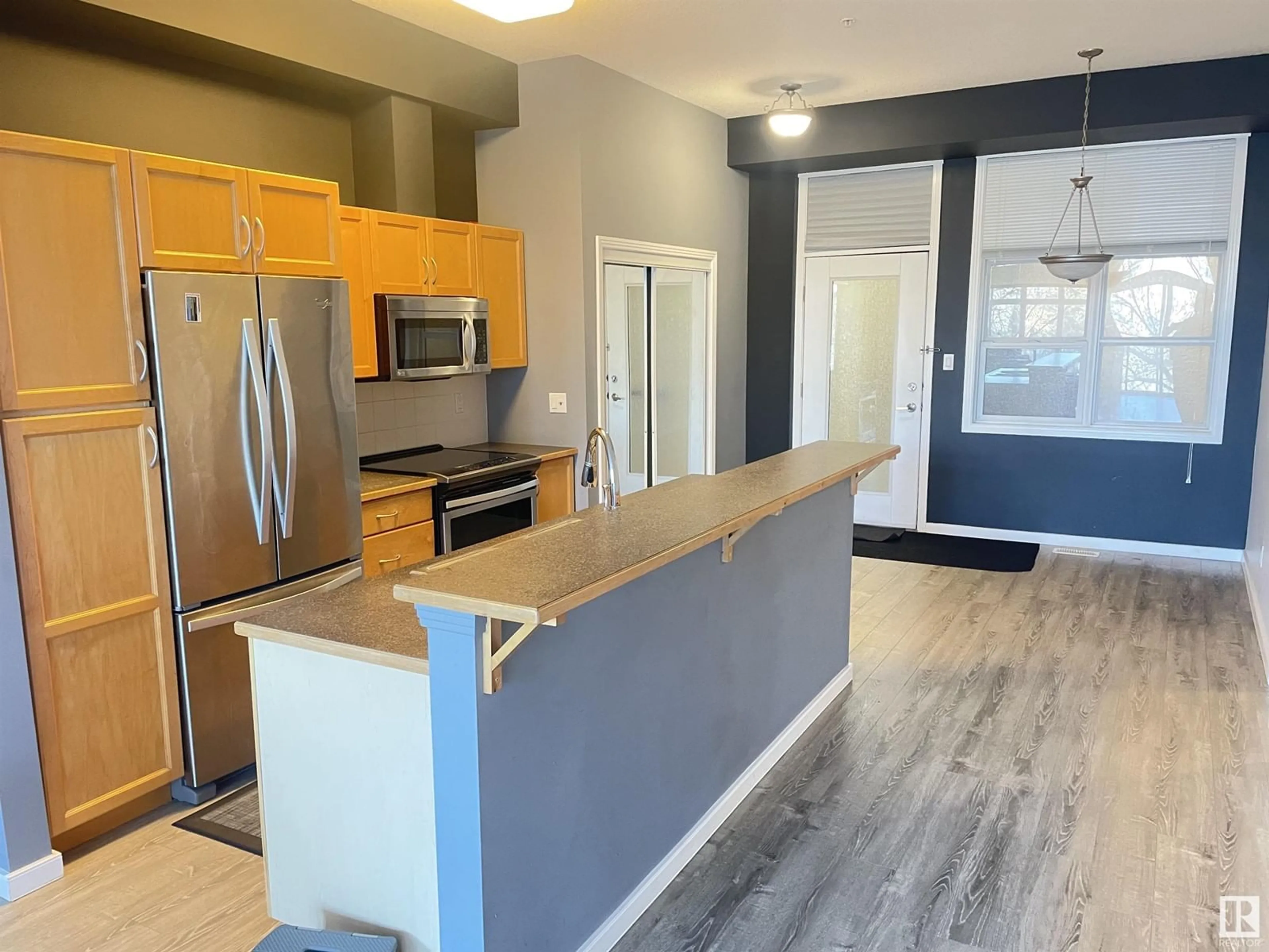 Open concept kitchen, unknown for #403 - 8619 111 ST, Edmonton Alberta T6W2W1