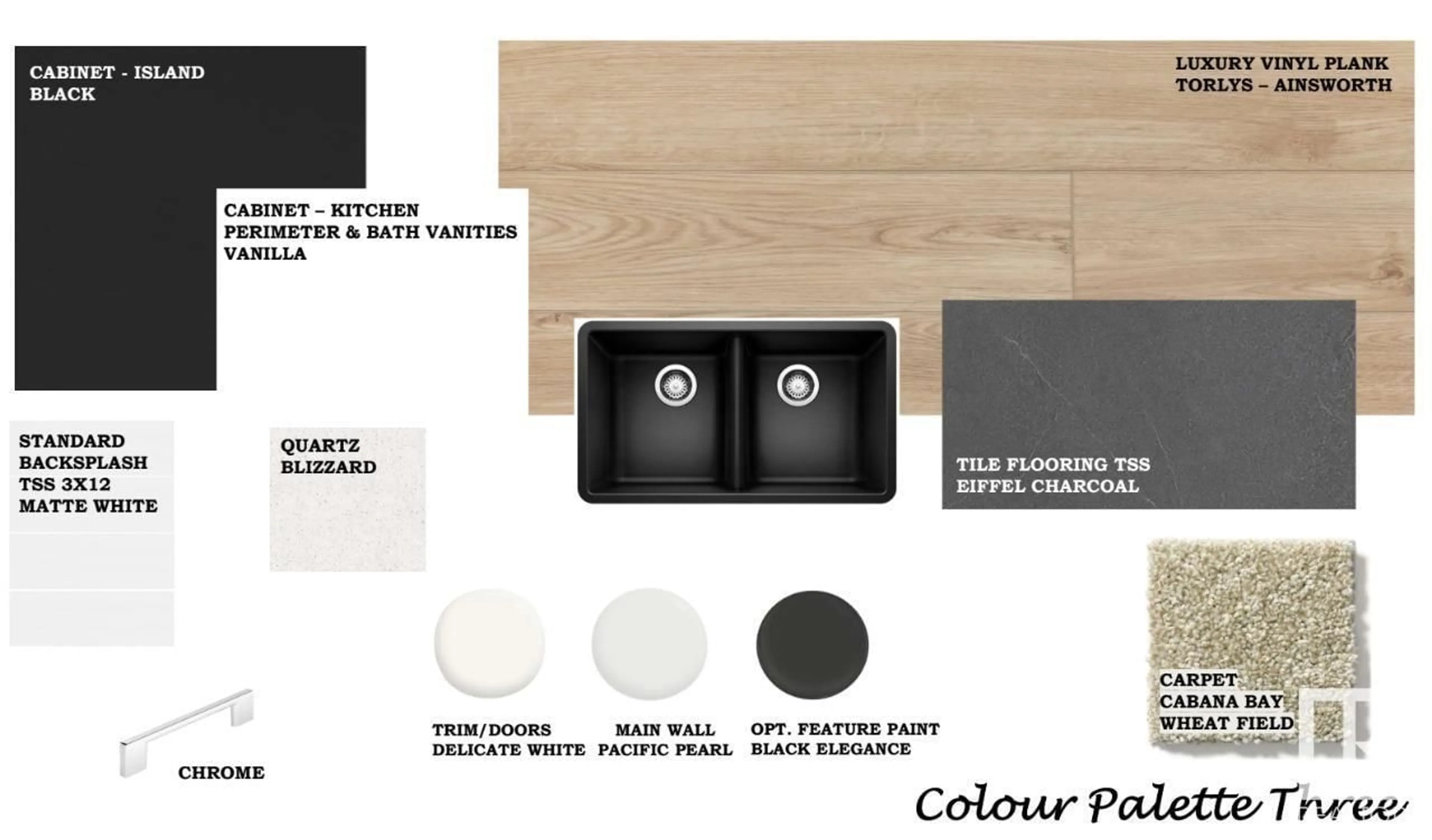 Standard kitchen, wood/laminate floor for 51 ASHBURY CR, Spruce Grove Alberta T7X3C6