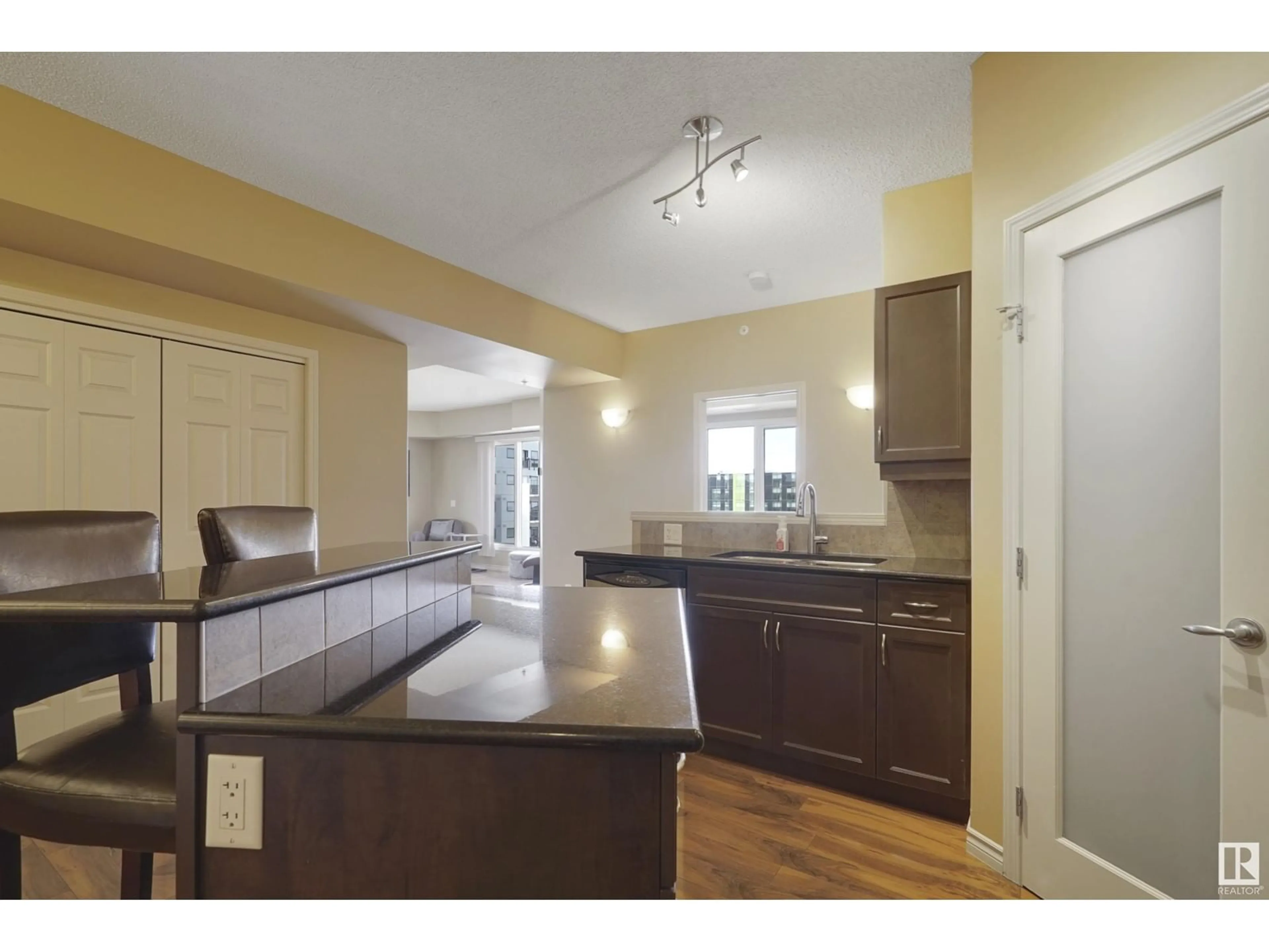 Open concept kitchen, unknown for 511 10303 111 ST NW, Edmonton Alberta T5K0C6