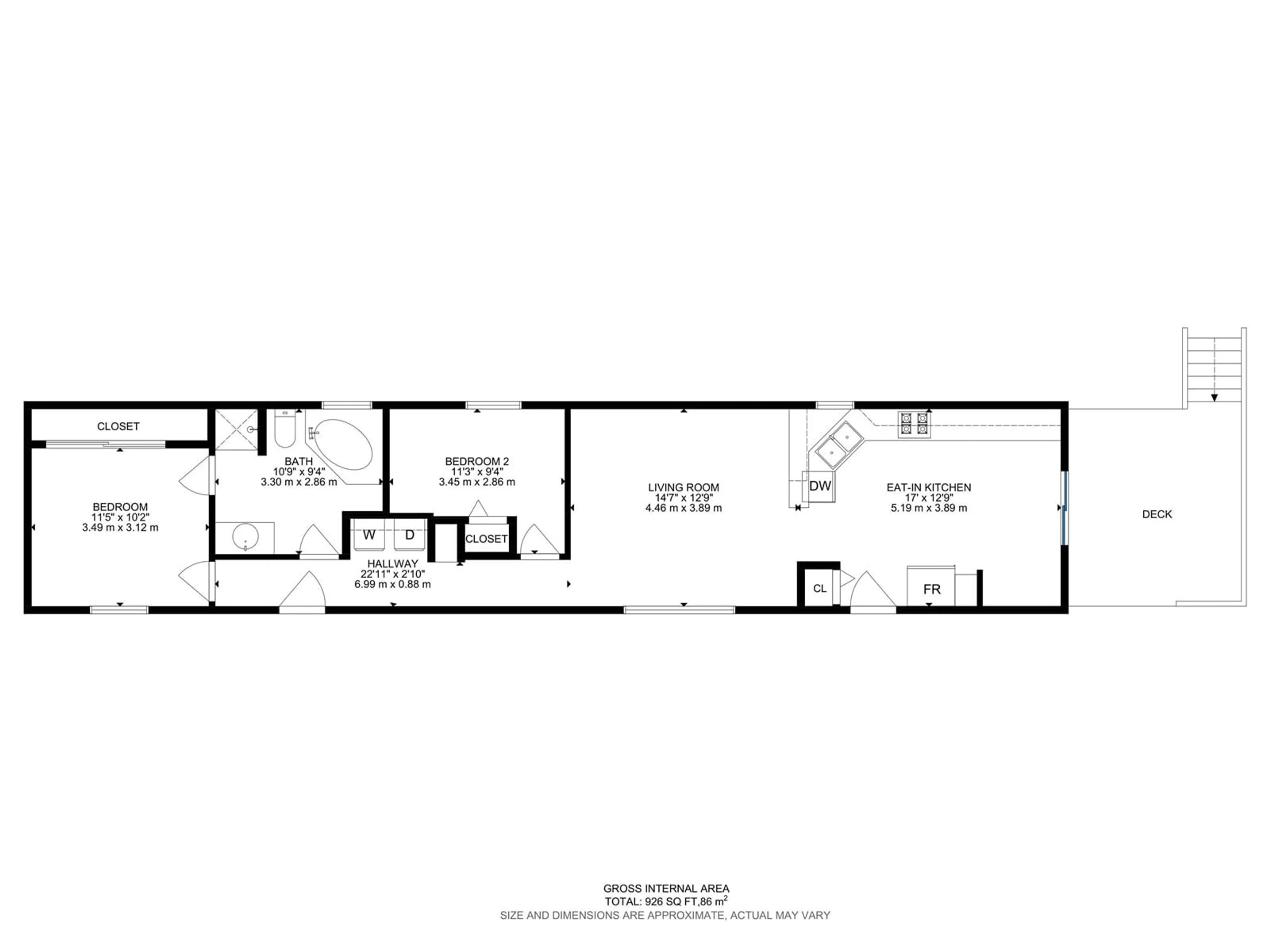 Floor plan for 4713 51 AV, Wabamun Alberta T0E2K0