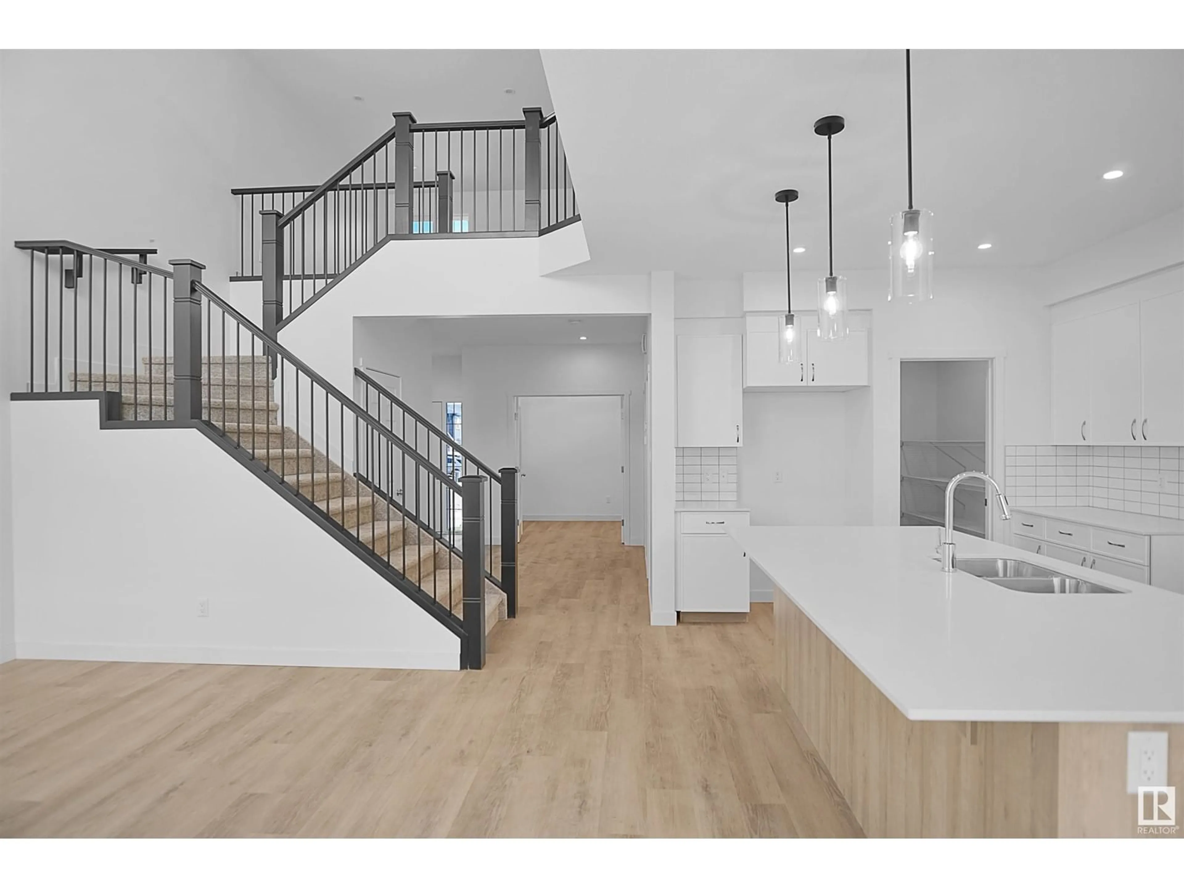 Open concept kitchen, unknown for NW - 8103 220 ST, Edmonton Alberta T5T7H9
