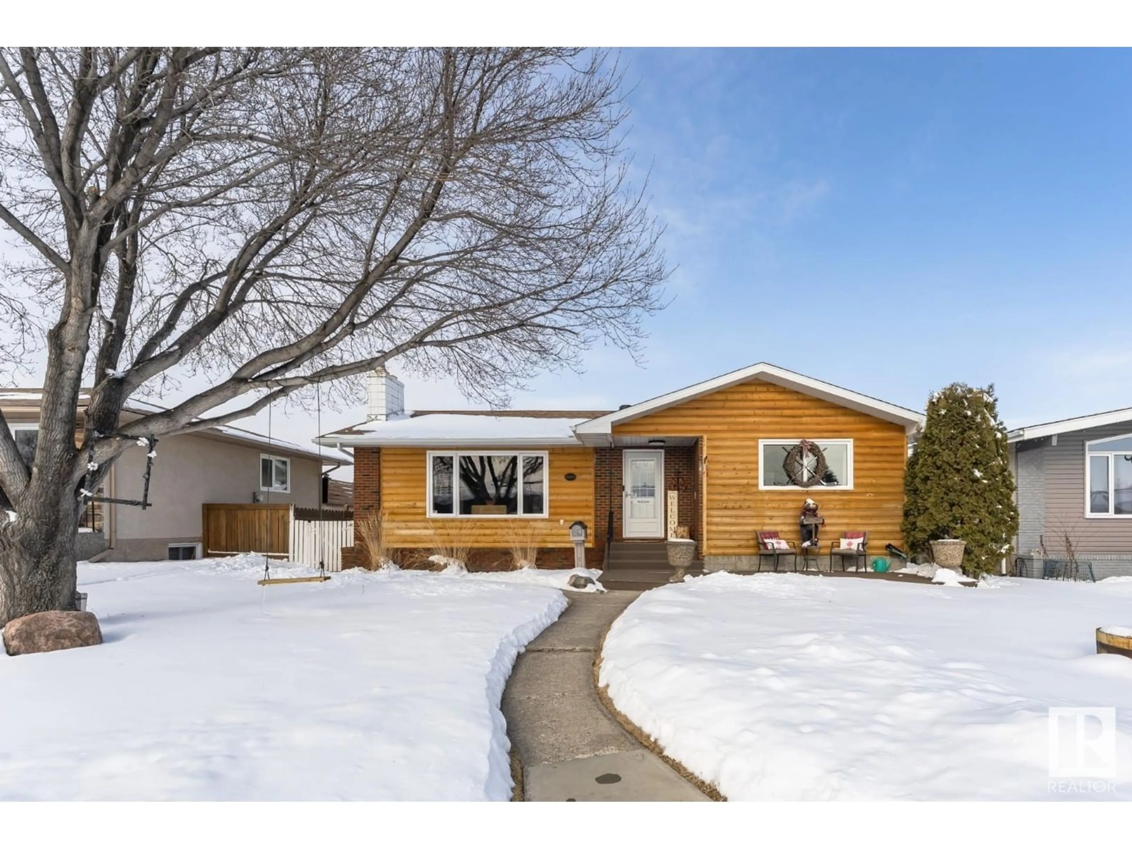 Home with vinyl exterior material, street for NW - 15012 73A ST, Edmonton Alberta T5C0W6