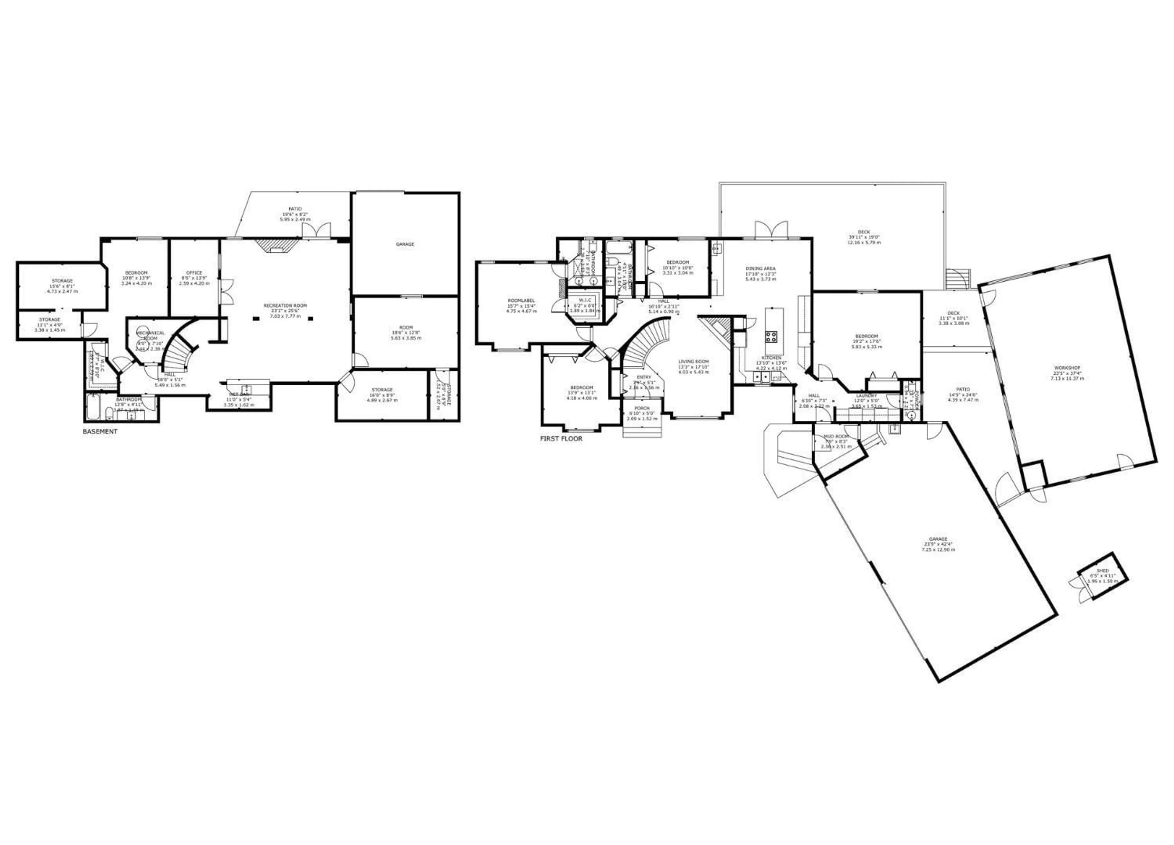 Floor plan for #5 - 2022 PARKLAND DR, Rural Parkland County Alberta T0E0H0