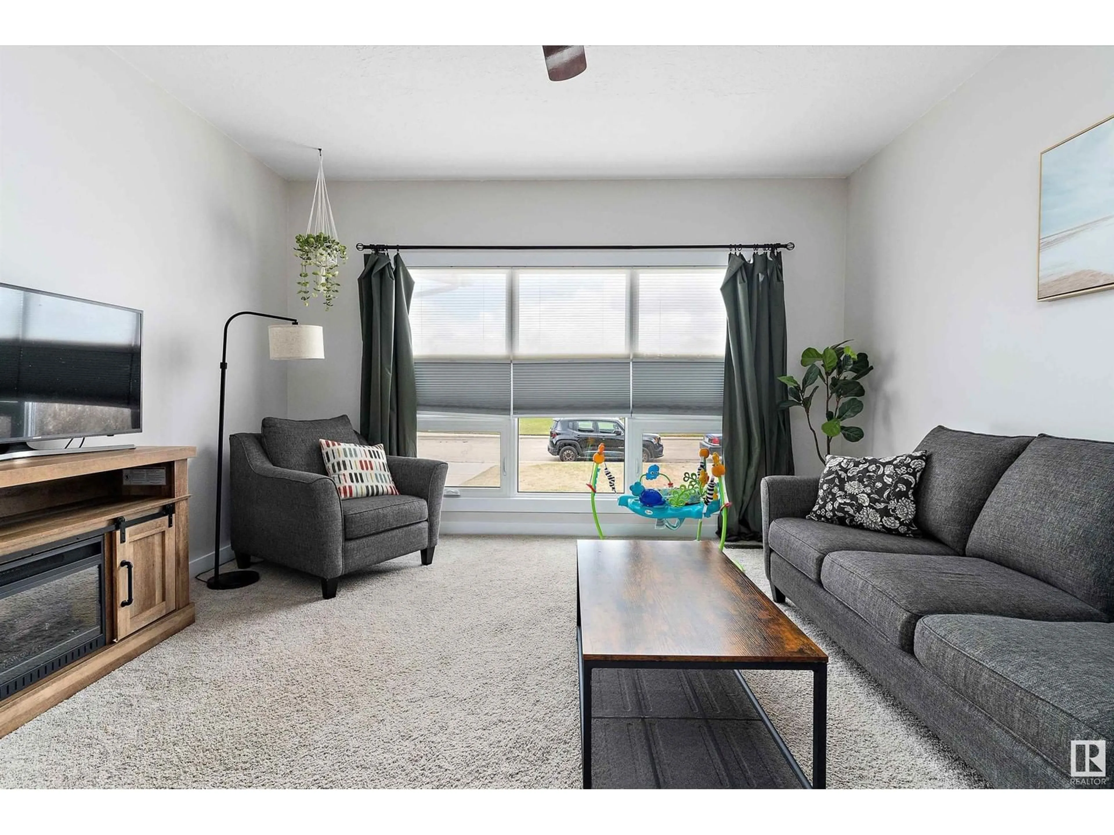 Living room with furniture, unknown for 4807 56 AV, Tofield Alberta T0B4J0