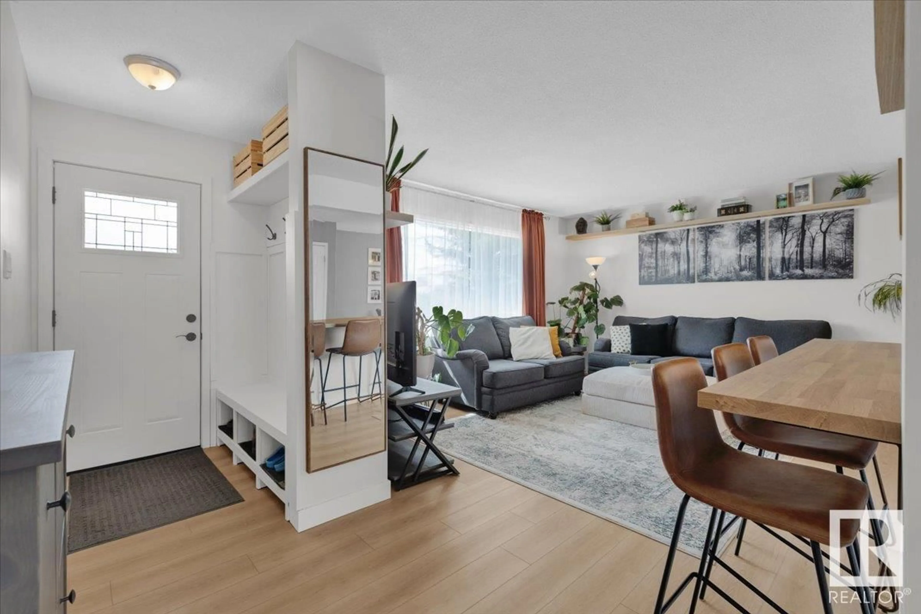 Living room with furniture, unknown for 7212 138 AV, Edmonton Alberta T5C2L8
