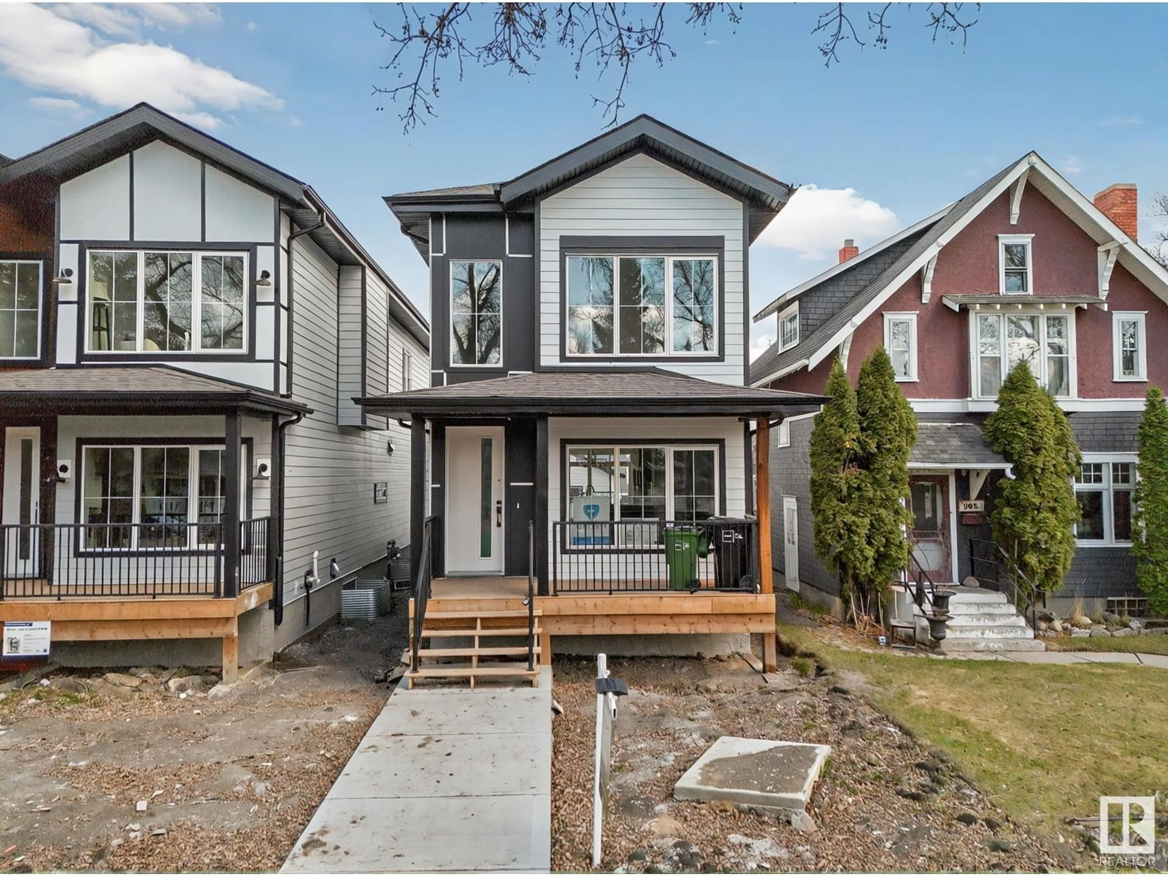 Home with brick exterior material, street for 11017 125 ST, Edmonton Alberta T5M0M2