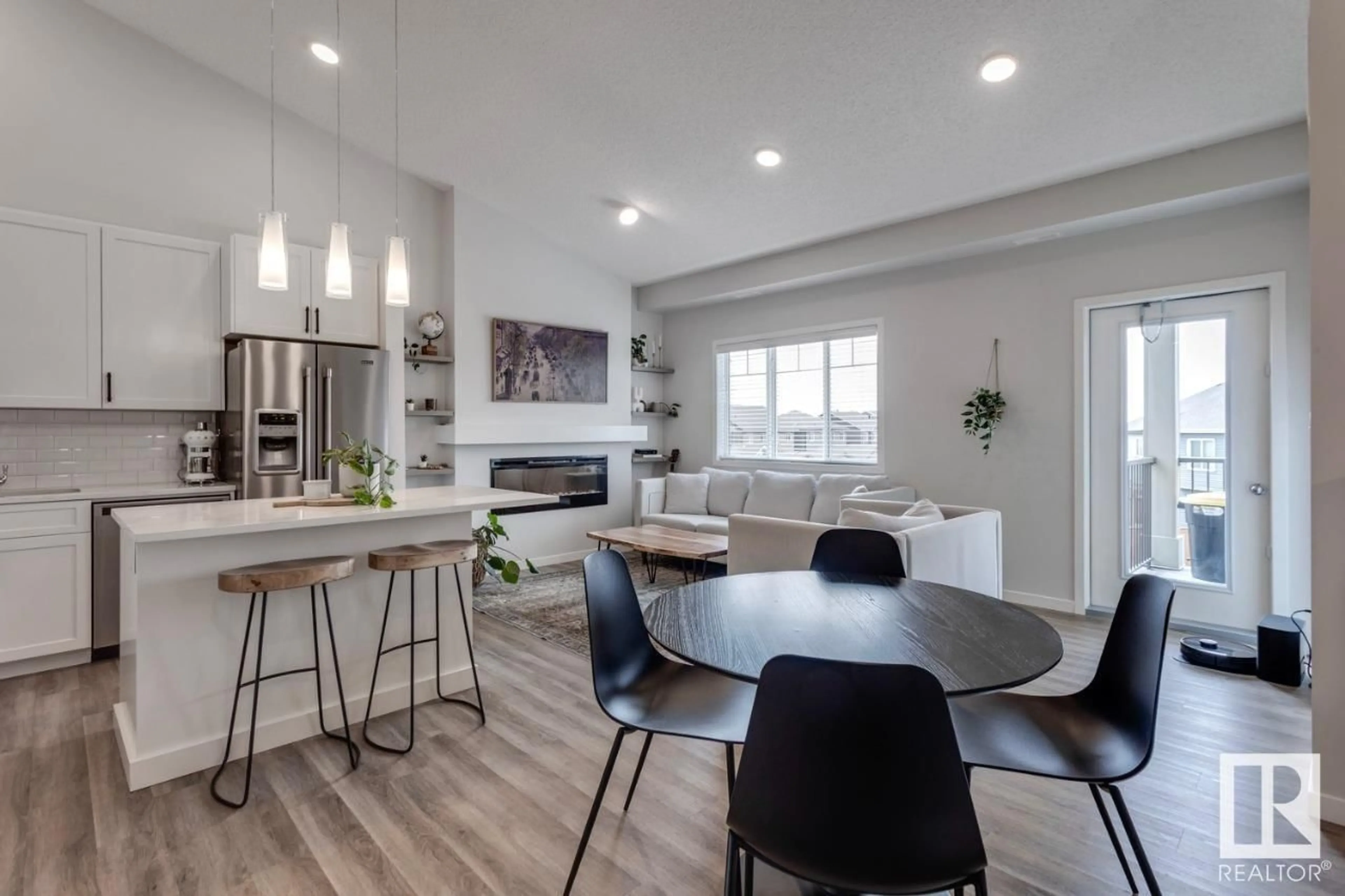Open concept kitchen, unknown for 53 - 3305 ORCHARDS LINK LI, Edmonton Alberta T6X2H1