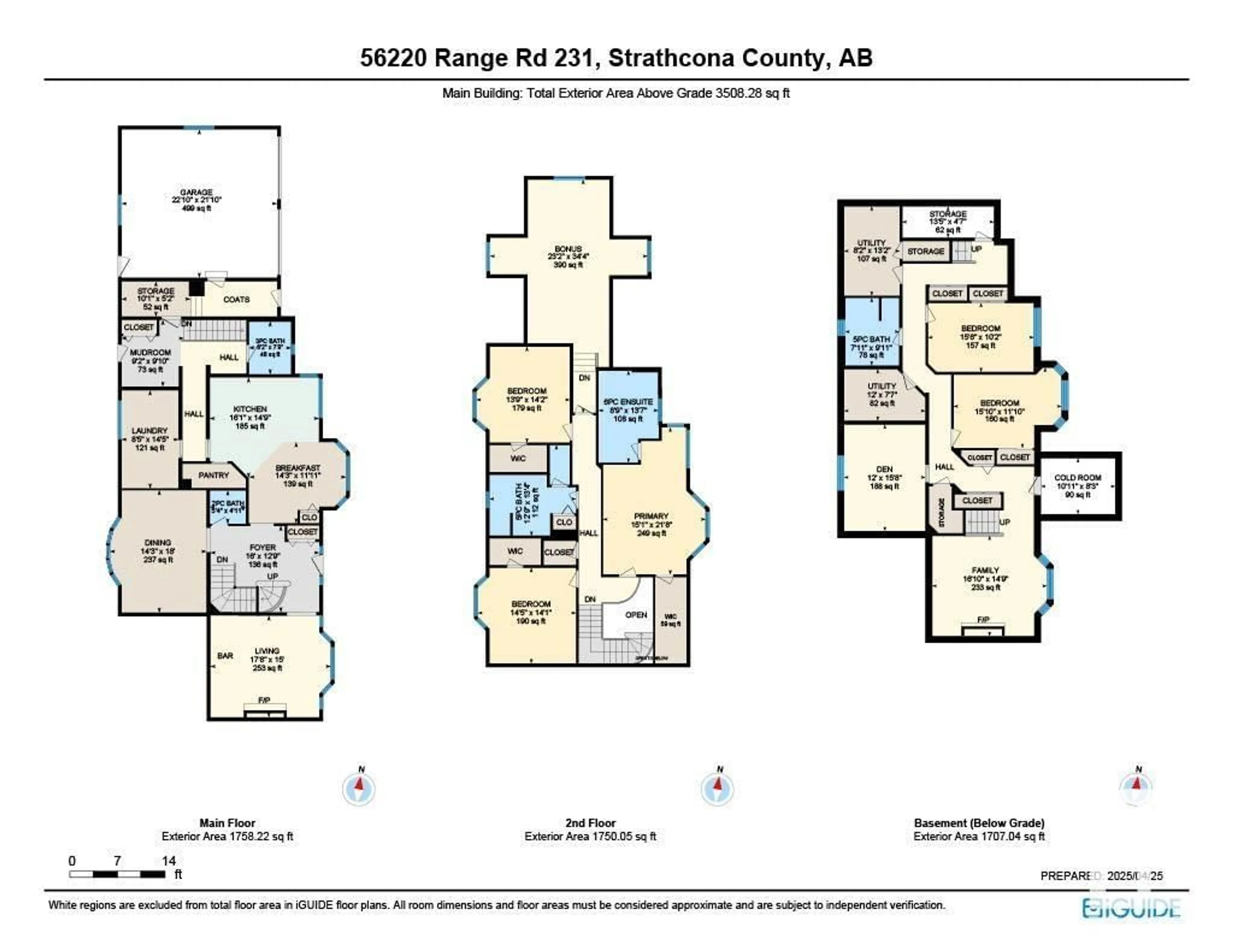 Floor plan for 56220 RGE ROAD 231, Rural Sturgeon County Alberta T0A1N4