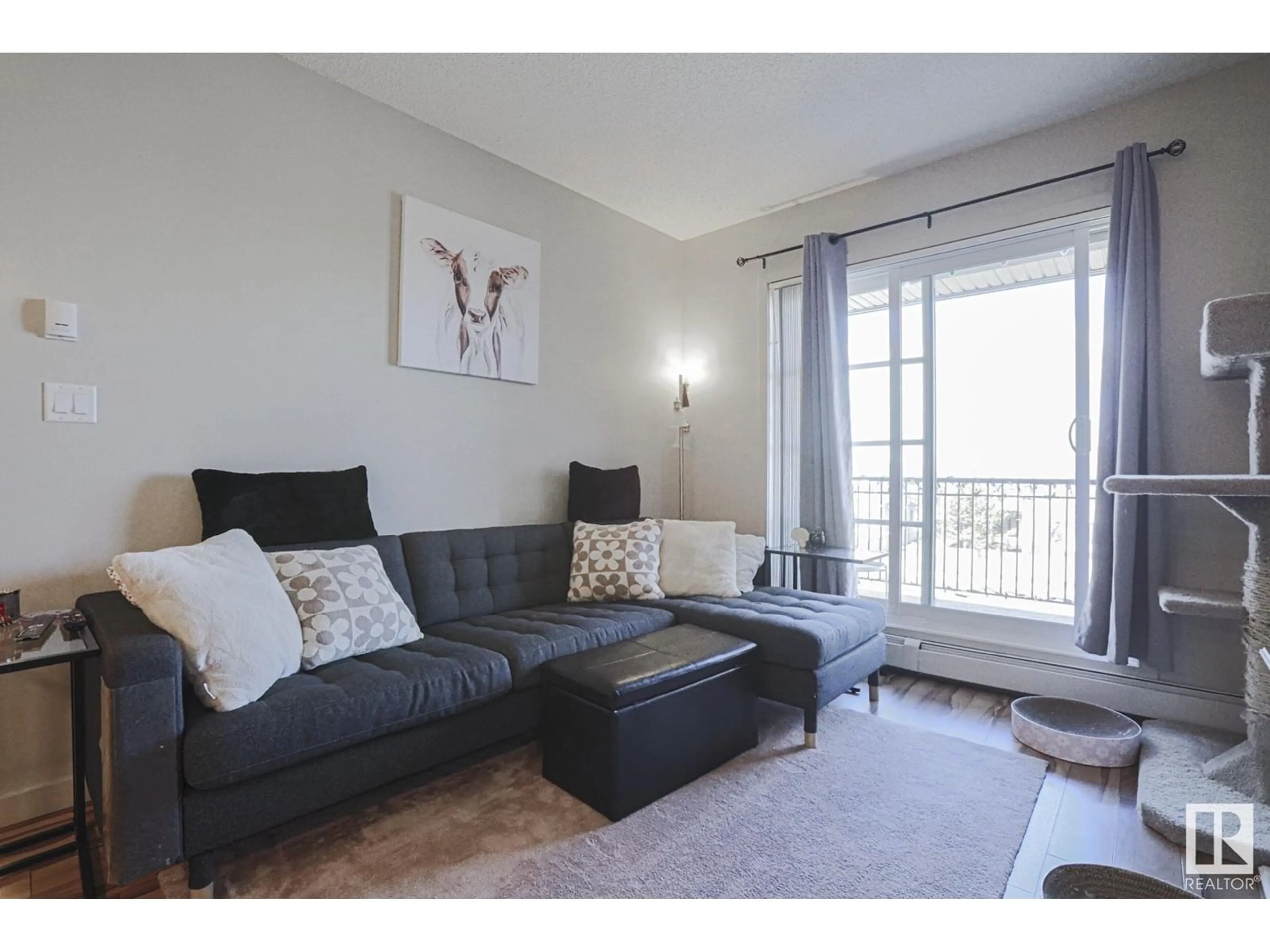 Living room with furniture, unknown for #317 - 1144 ADAMSON DR, Edmonton Alberta T6W2X7