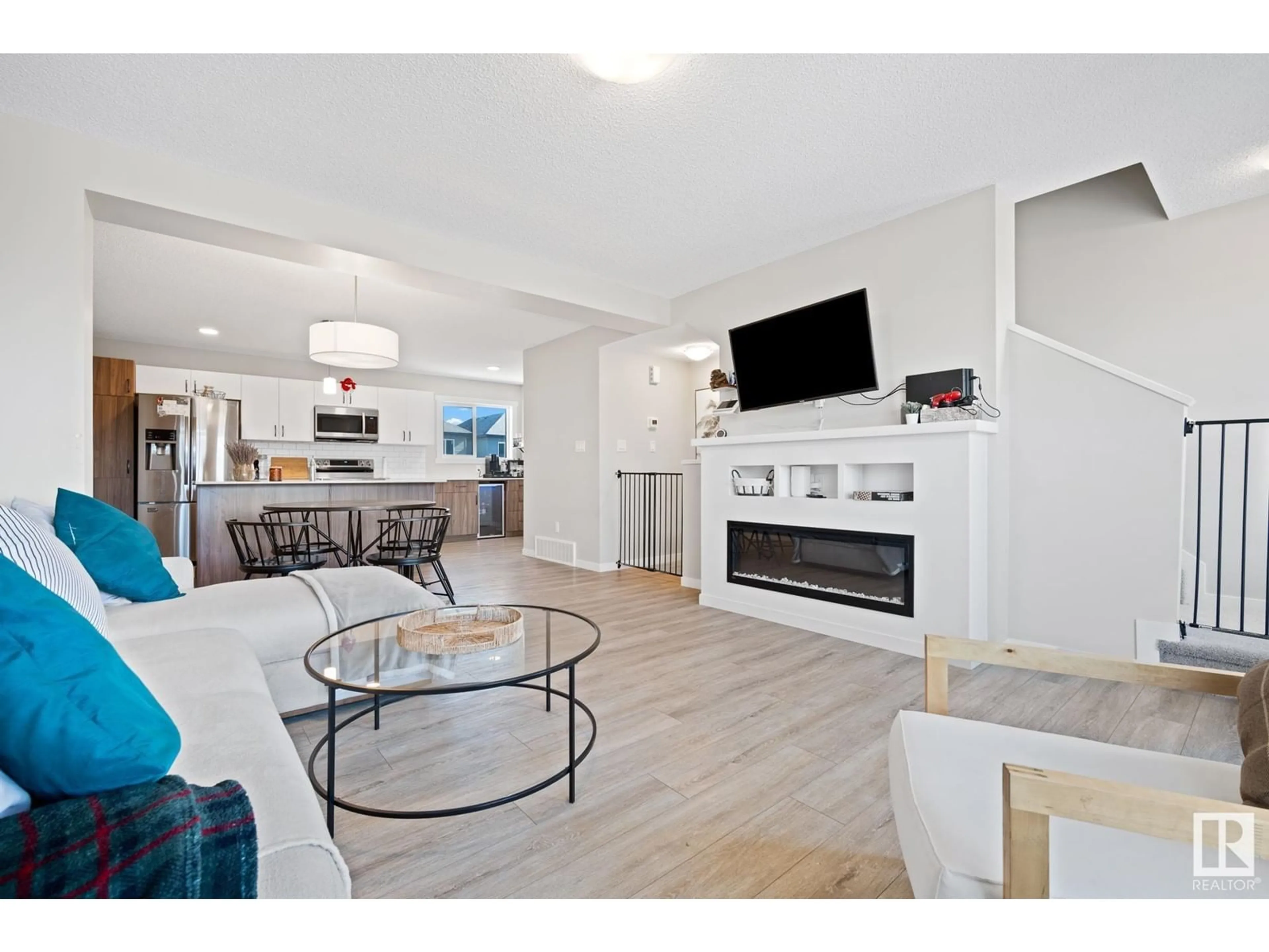 Living room with furniture, unknown for 1103 CY BECKER RD, Edmonton Alberta T5Y4B6