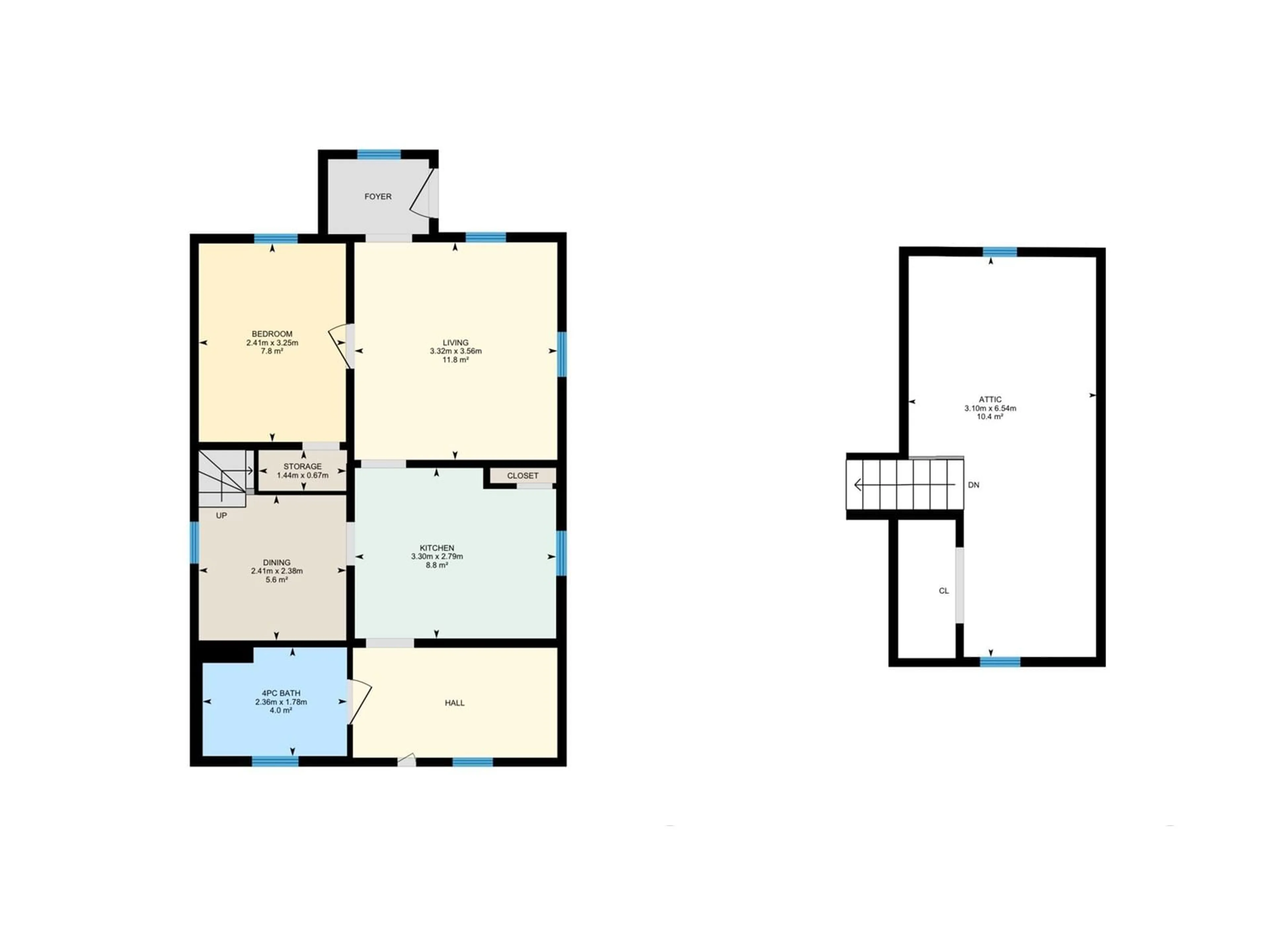 Floor plan for 10425 64 AV, Edmonton Alberta T6H1S8