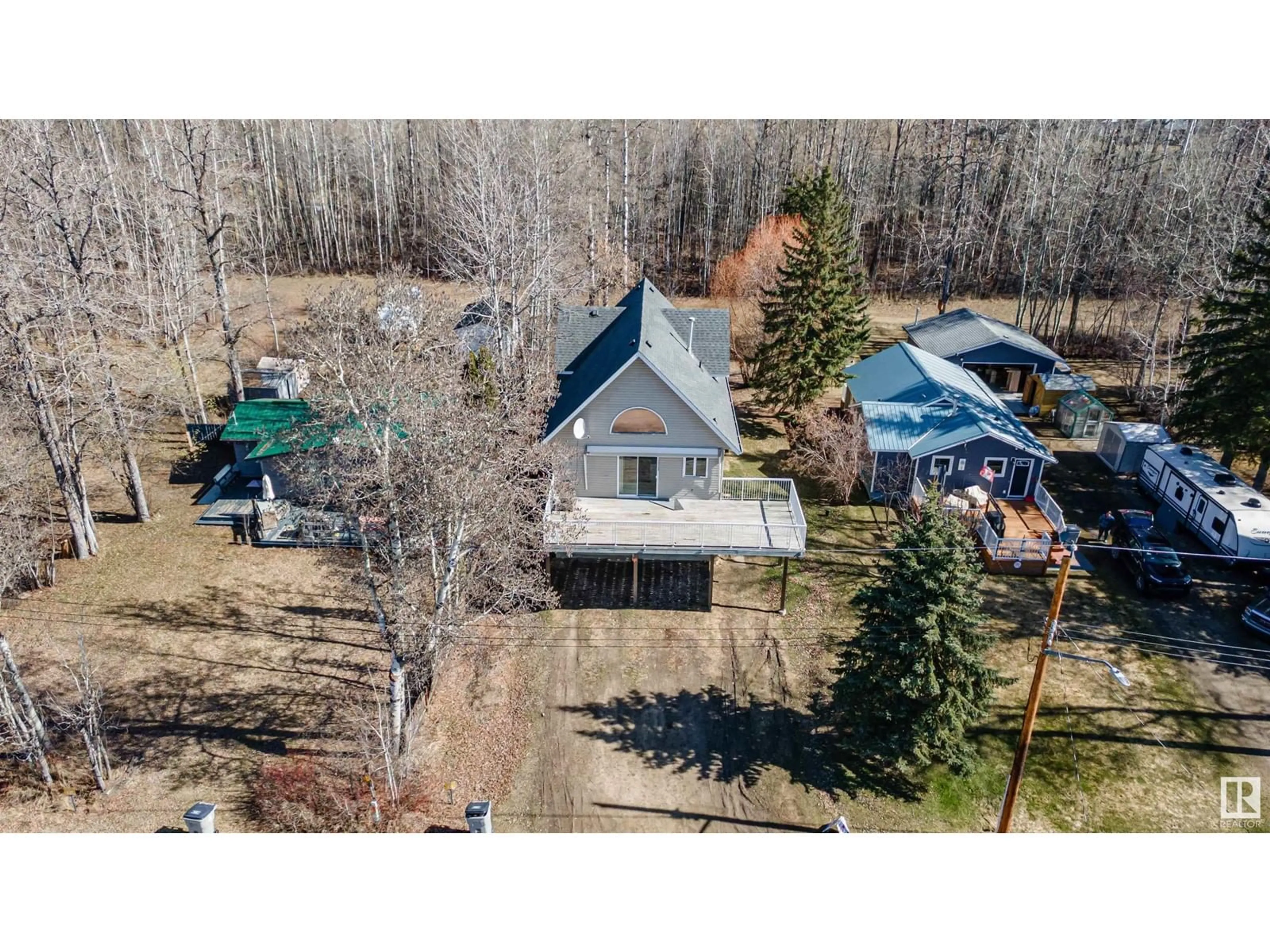 A pic from outside/outdoor area/front of a property/back of a property/a pic from drone, unknown for C11 GOLDEN DAYS, Rural Leduc County Alberta T0C2P0
