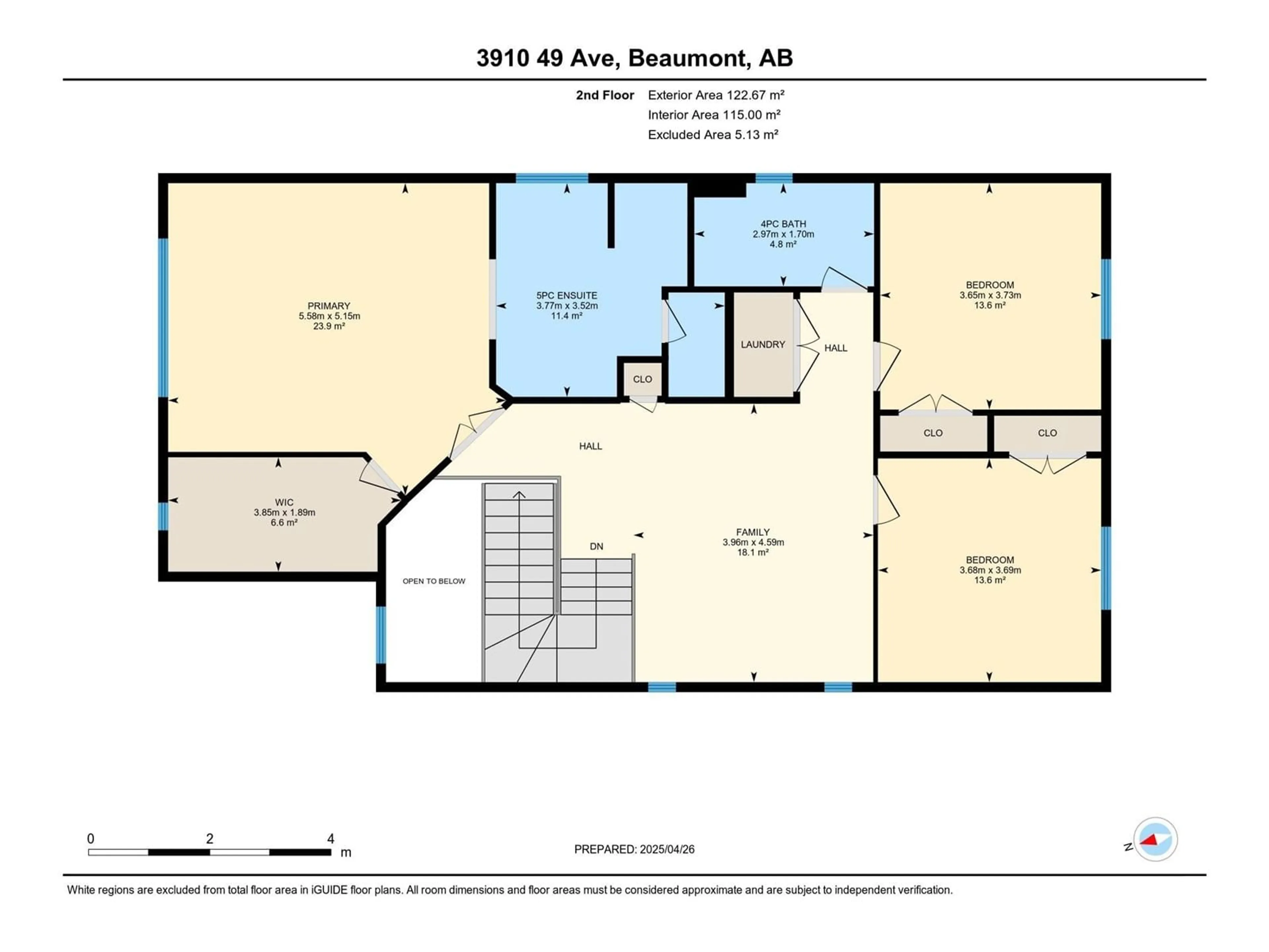 Floor plan for 3910 49 AV, Beaumont Alberta T4X1Y8