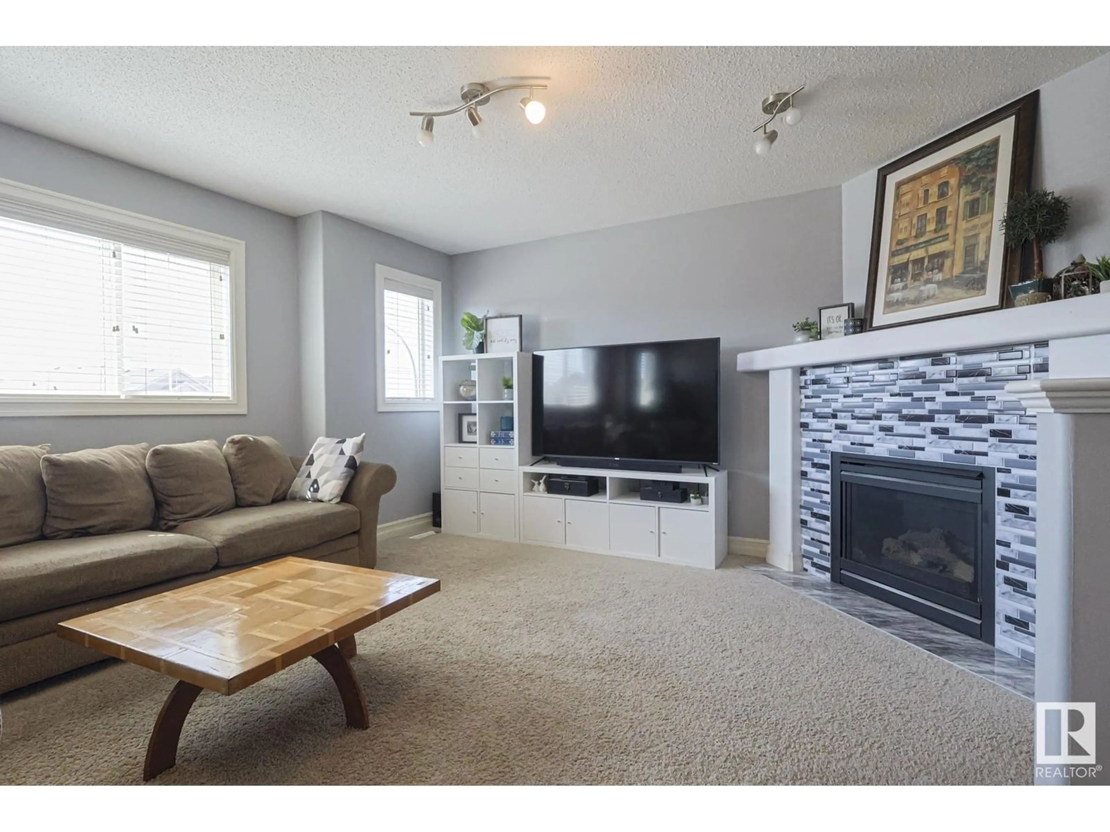 Living room with furniture, unknown for 18 SPRING GROVE CR, Spruce Grove Alberta T7X0E7