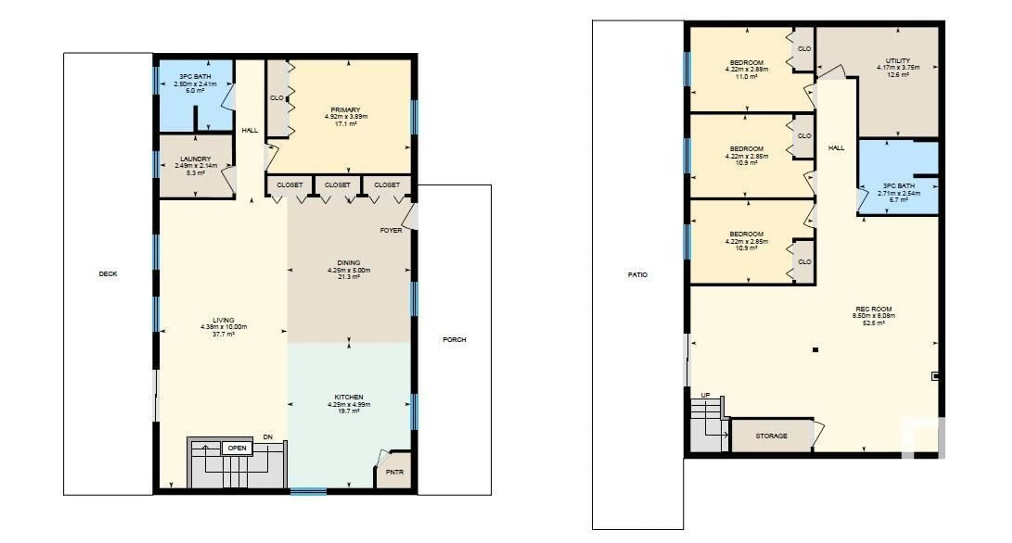 Floor plan for 418 MONS VIEW WAY, Rural Smoky Lake County Alberta T0A3C0