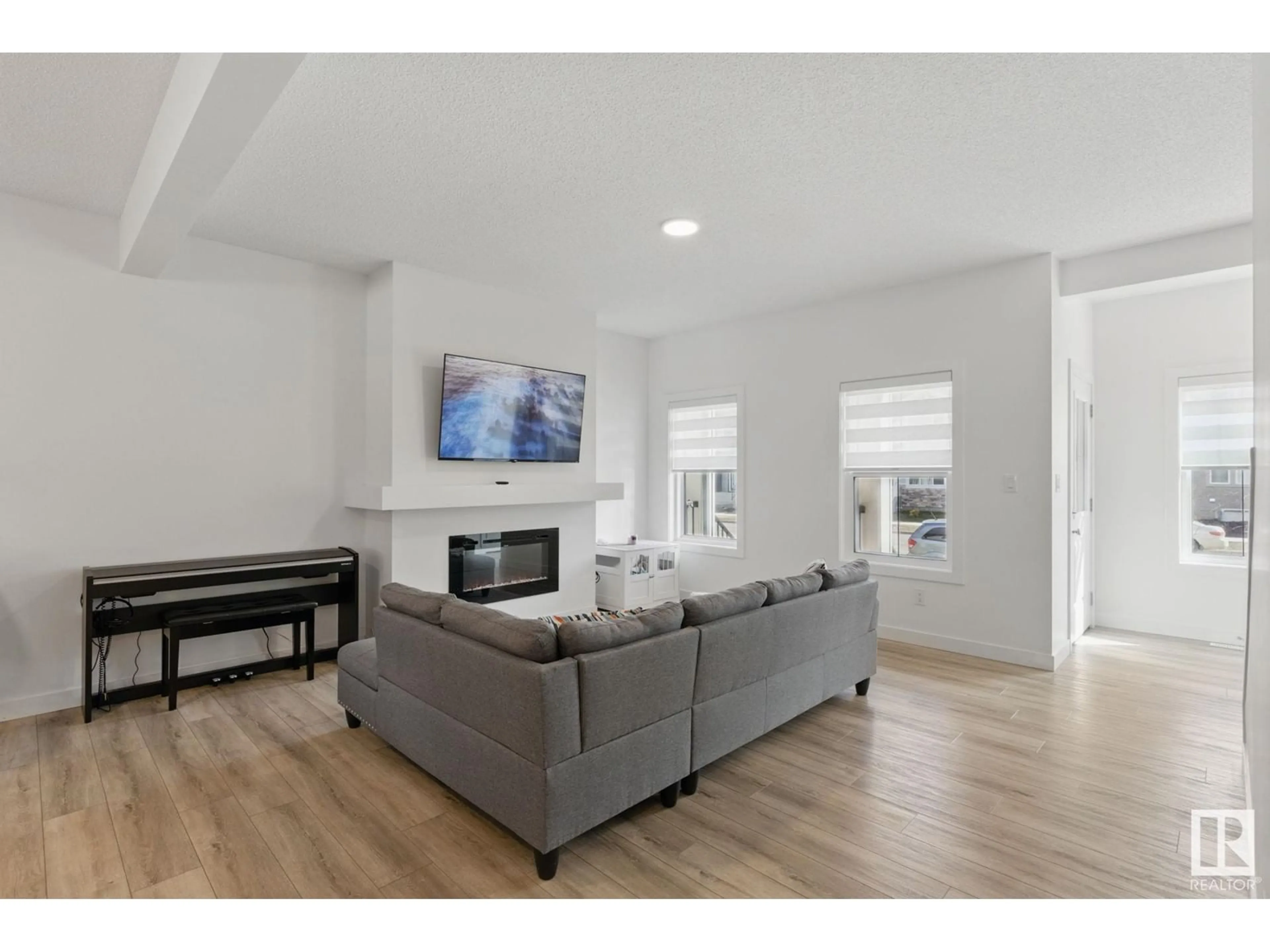 Living room with furniture, unknown for 6624 46 AV, Beaumont Alberta T4X2Z4
