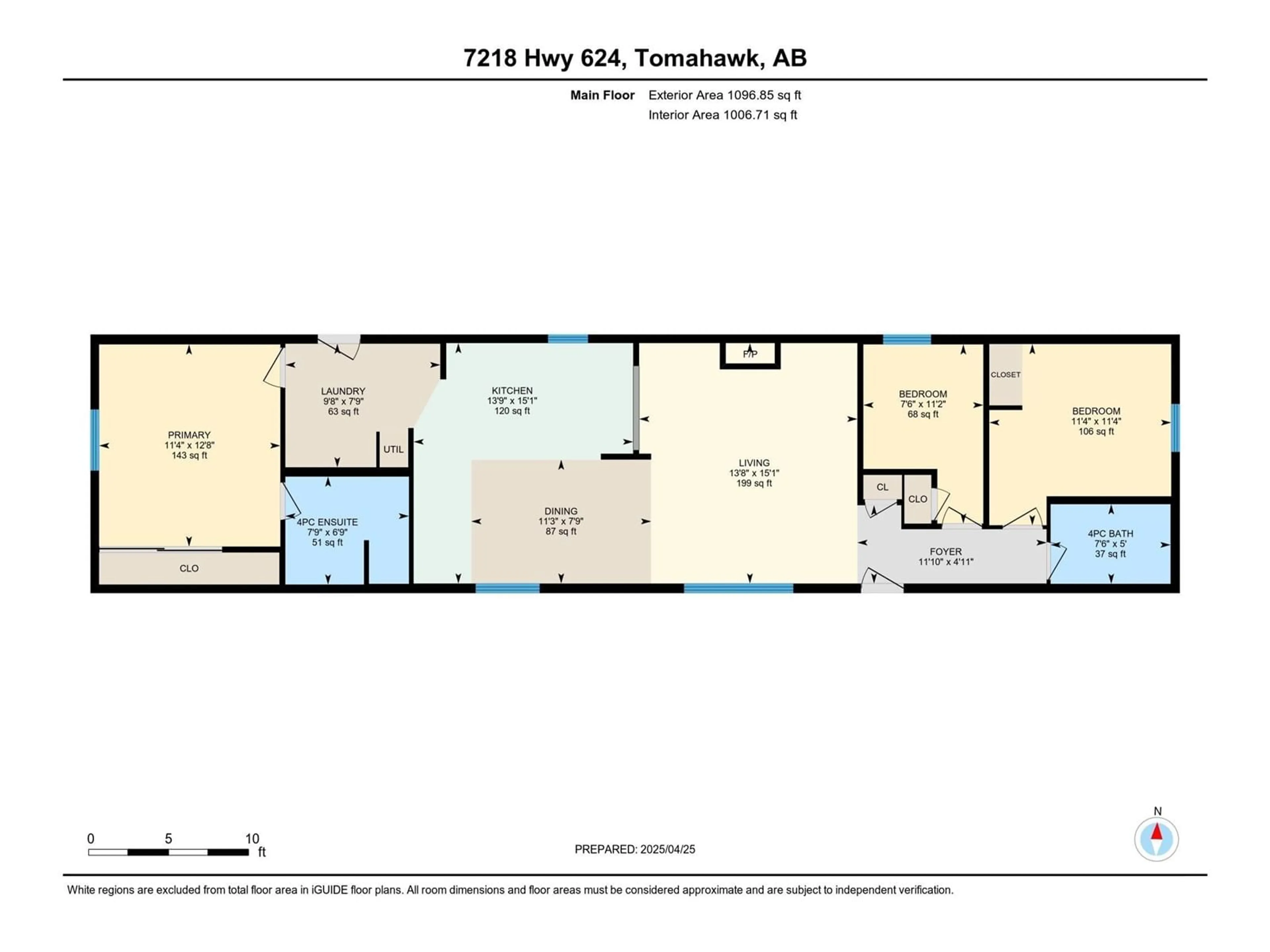 Floor plan for 7218 HWY 624, Rural Parkland County Alberta T0E0S0