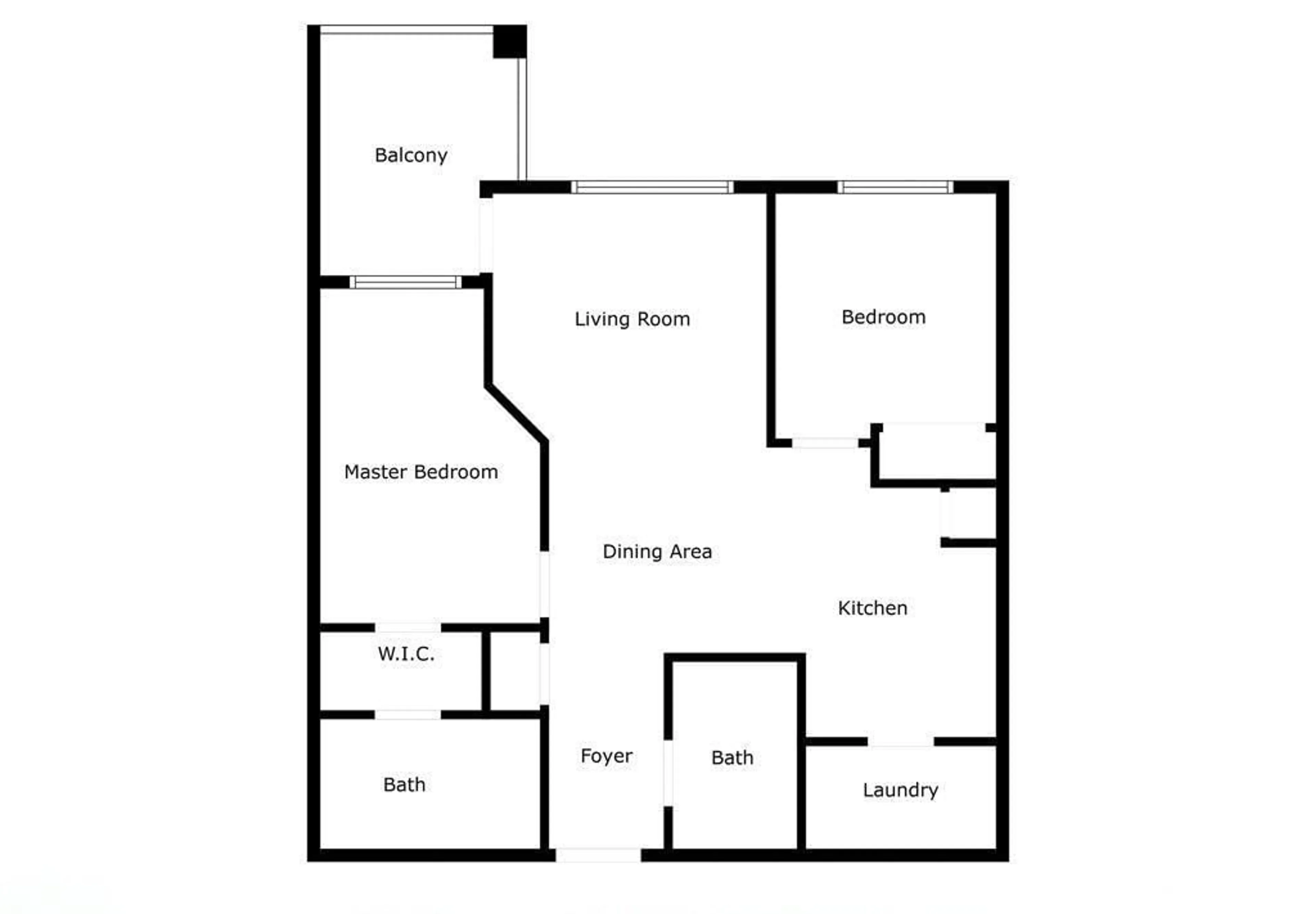 Floor plan for 207 - 3315 JAMES MOWATT TR, Edmonton Alberta T6W3L9