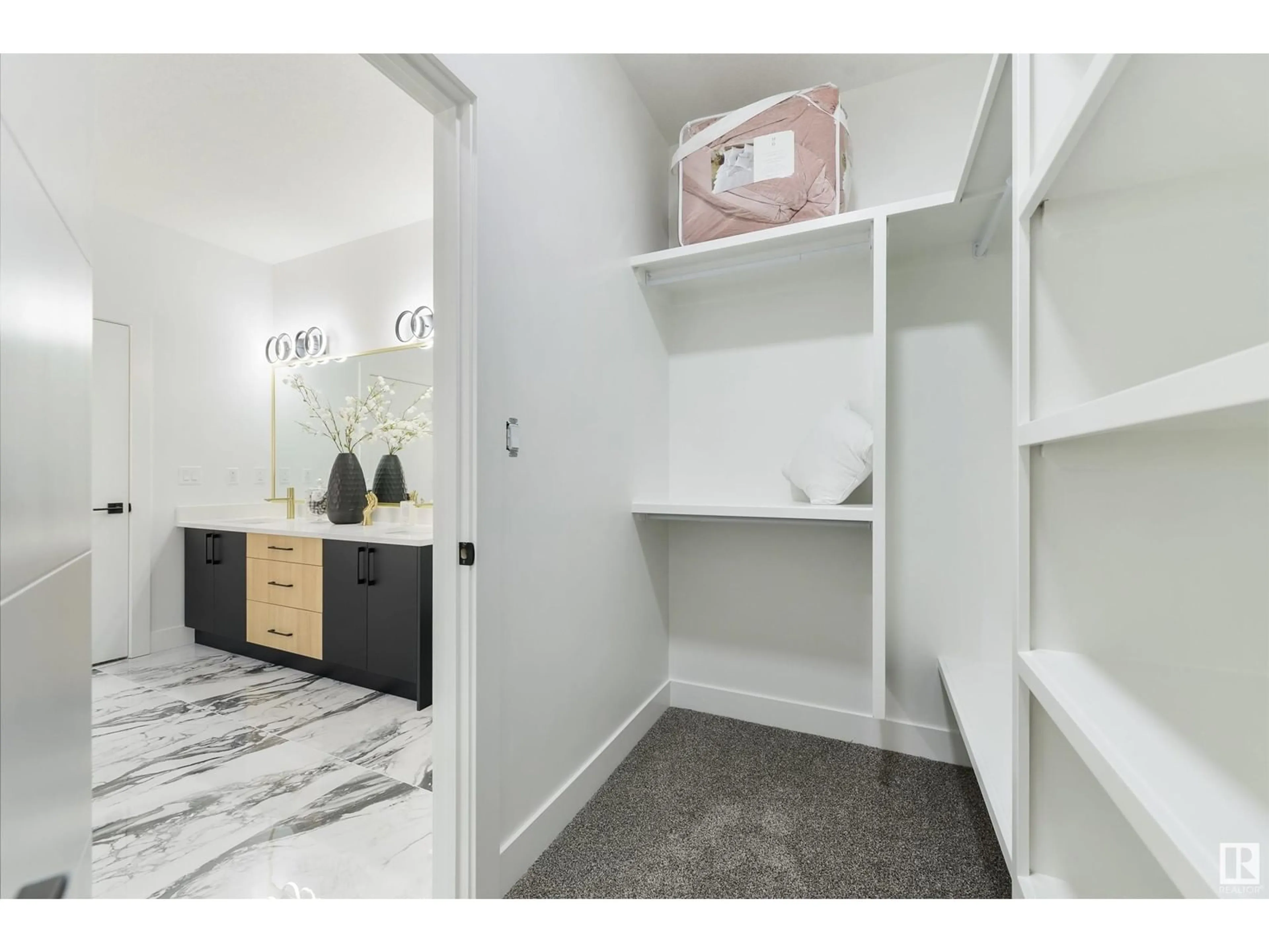 Storage room or clothes room or walk-in closet for 3509 44 AV, Beaumont Alberta T4X2B8