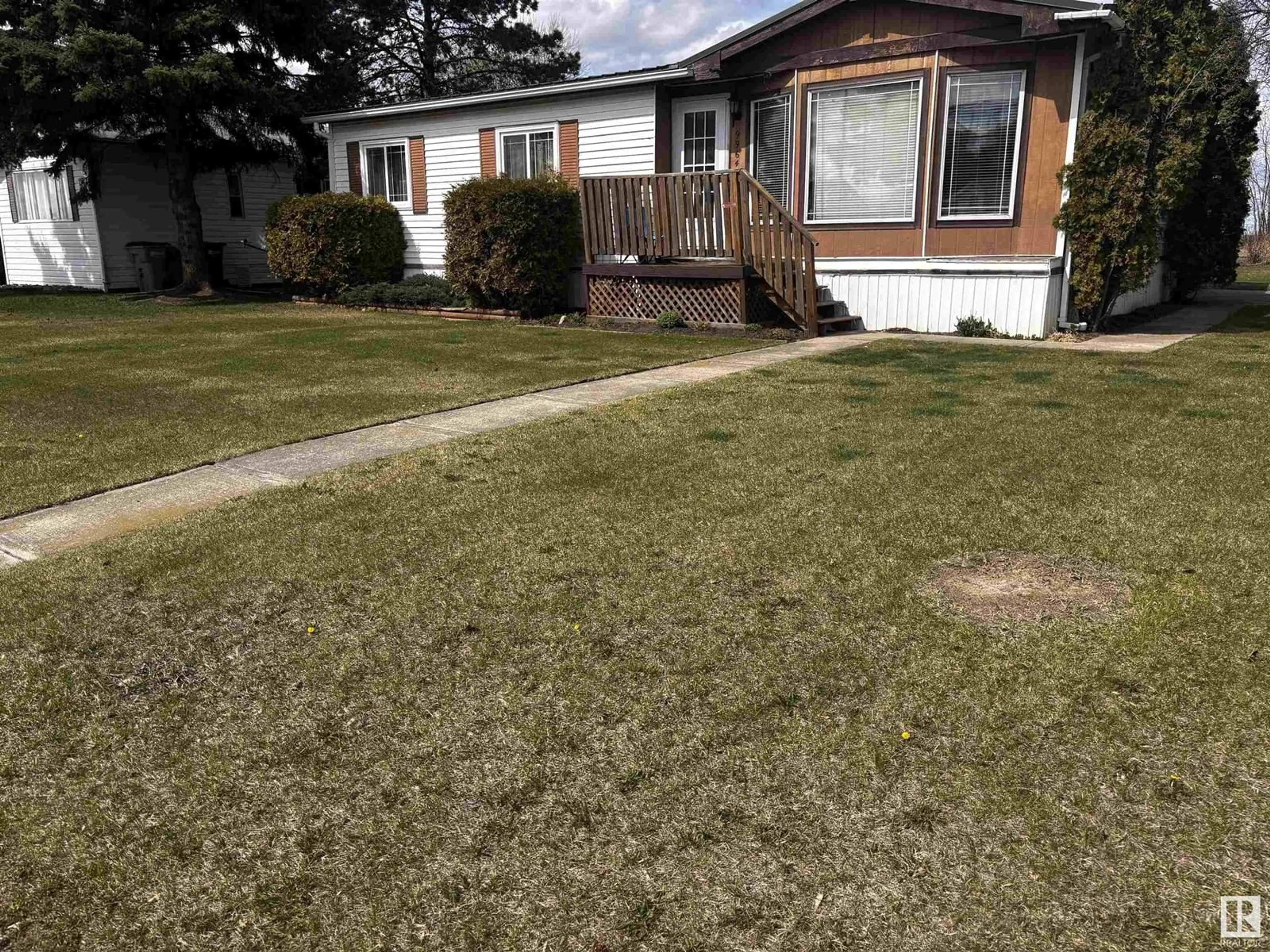A pic from outside/outdoor area/front of a property/back of a property/a pic from drone, street for 9964 111 ST, Westlock Alberta T7P1N2