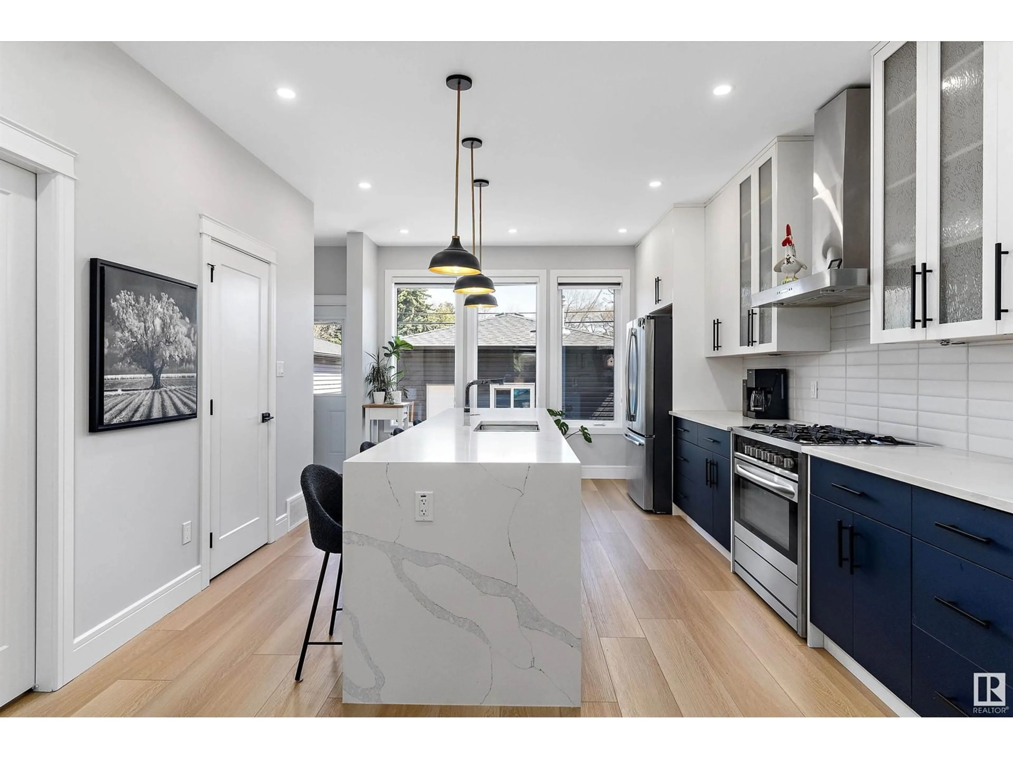 Open concept kitchen, unknown for 10735 130 ST, Edmonton Alberta T5M0Z1