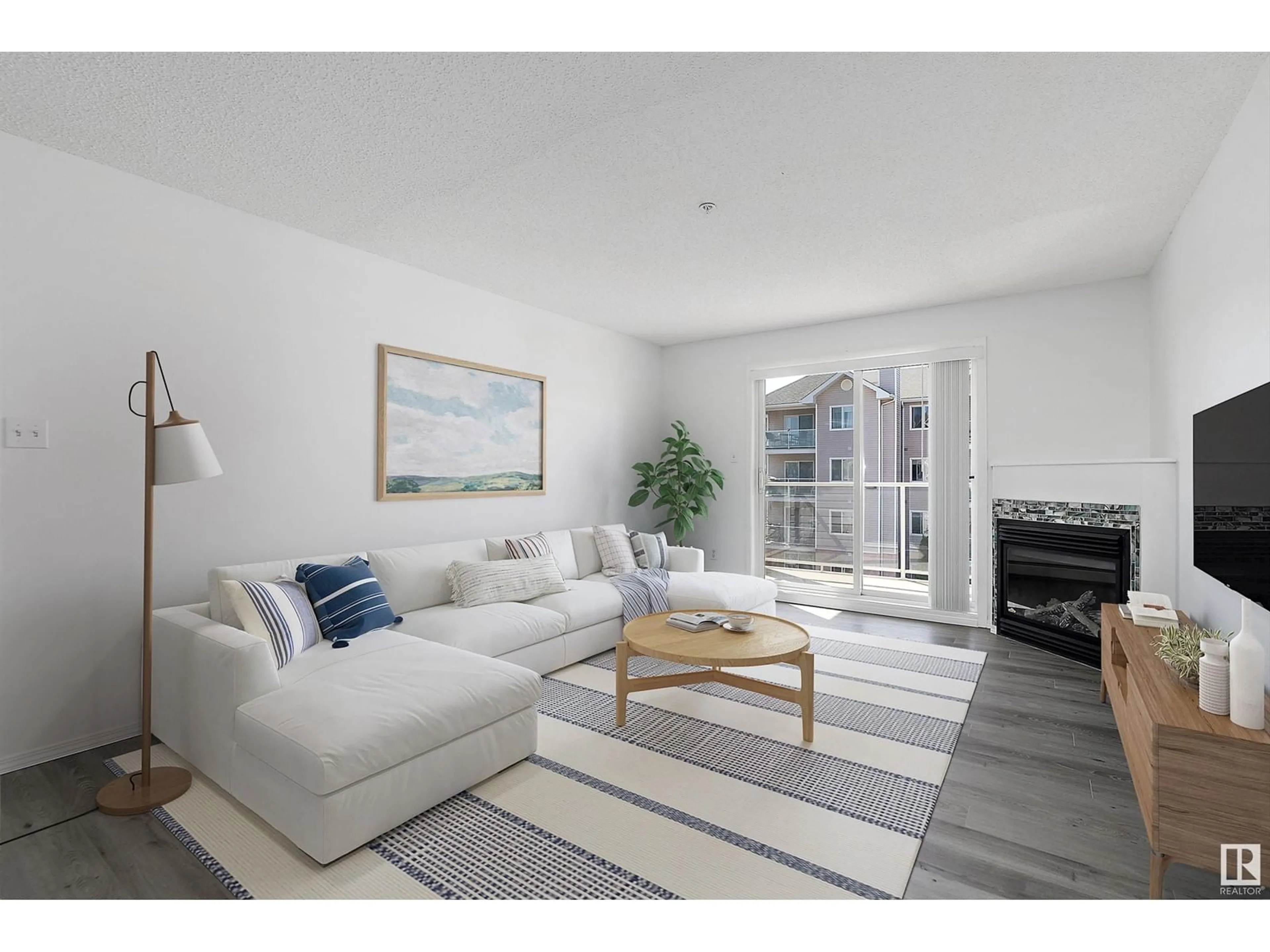 Living room with furniture, unknown for 301 - 5102 49 AV, Leduc Alberta T9E8H1