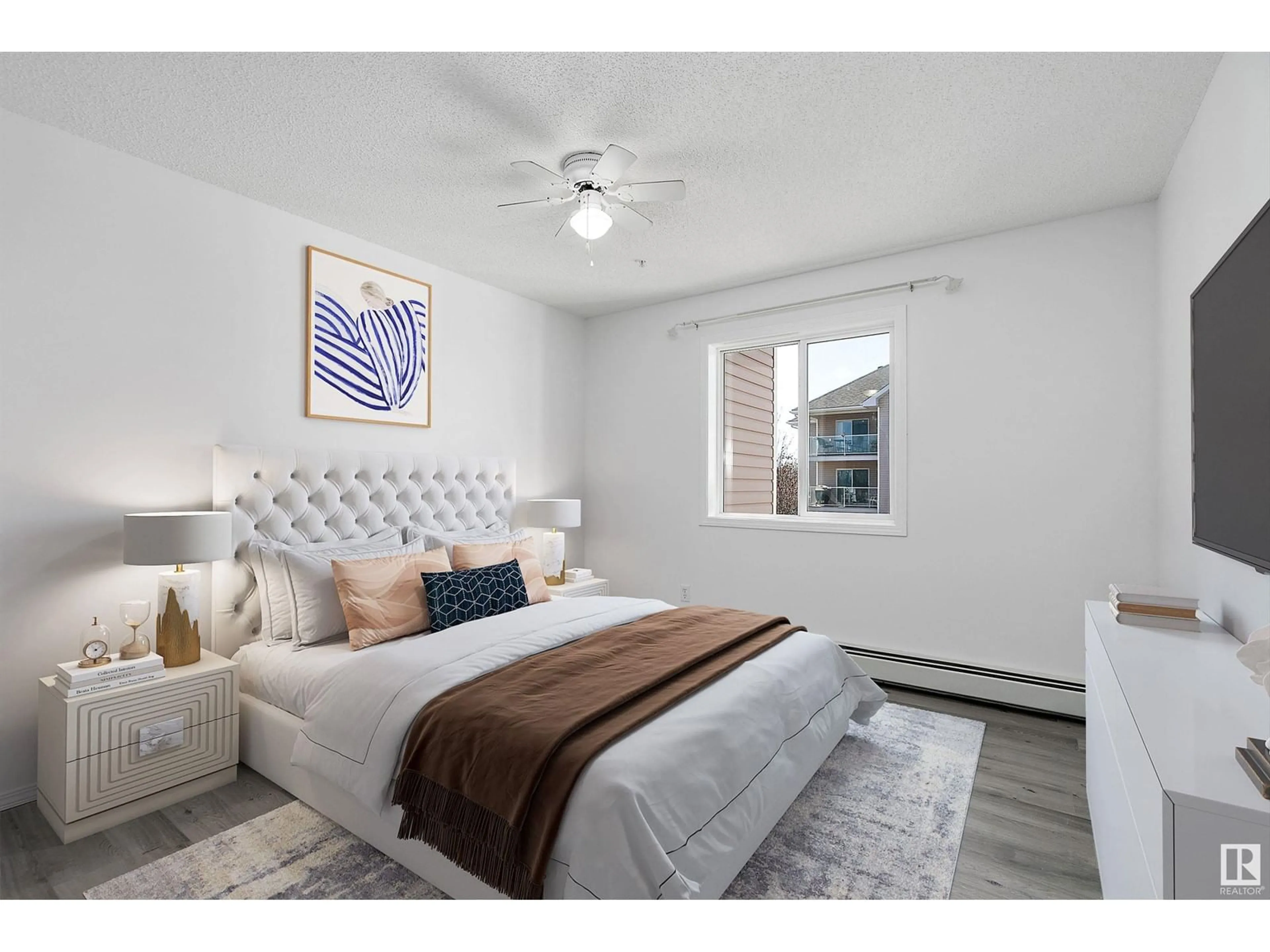 Bedroom with bed, unknown for 301 - 5102 49 AV, Leduc Alberta T9E8H1