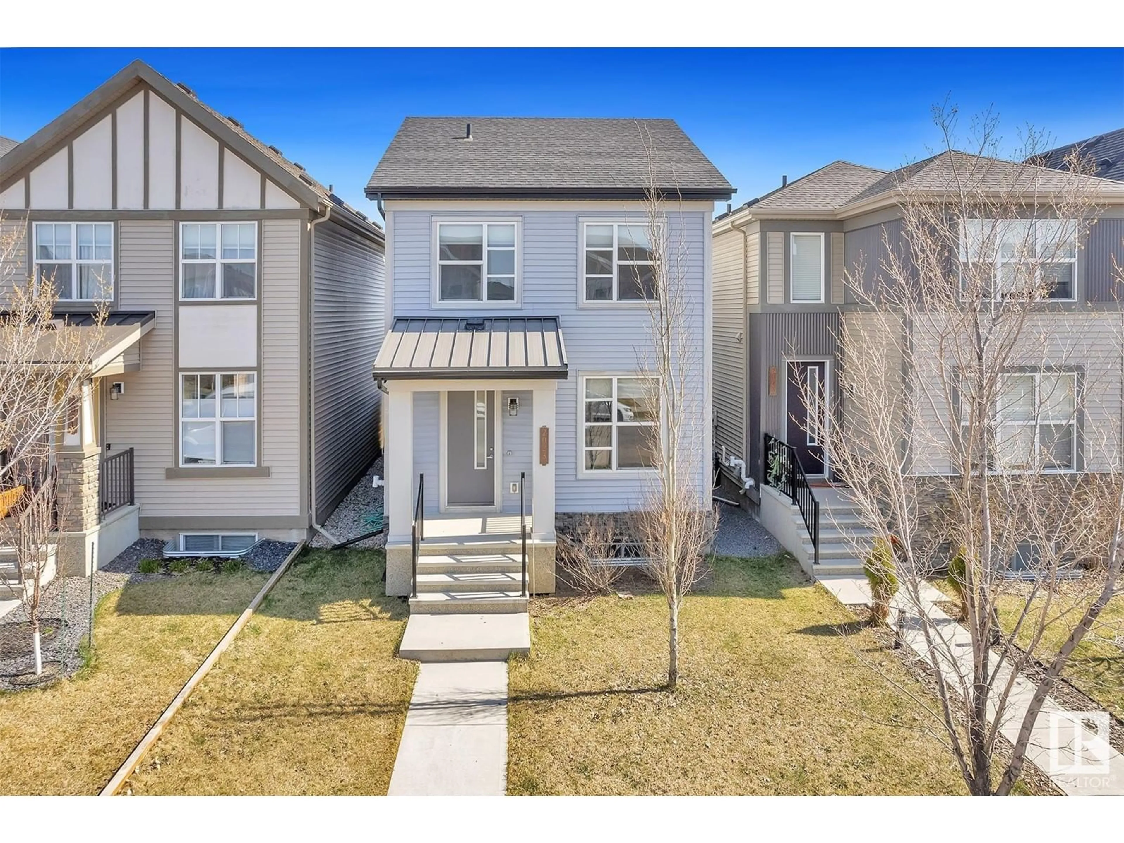 A pic from outside/outdoor area/front of a property/back of a property/a pic from drone, street for 2023 CAVANAGH DR, Edmonton Alberta T6W3M6