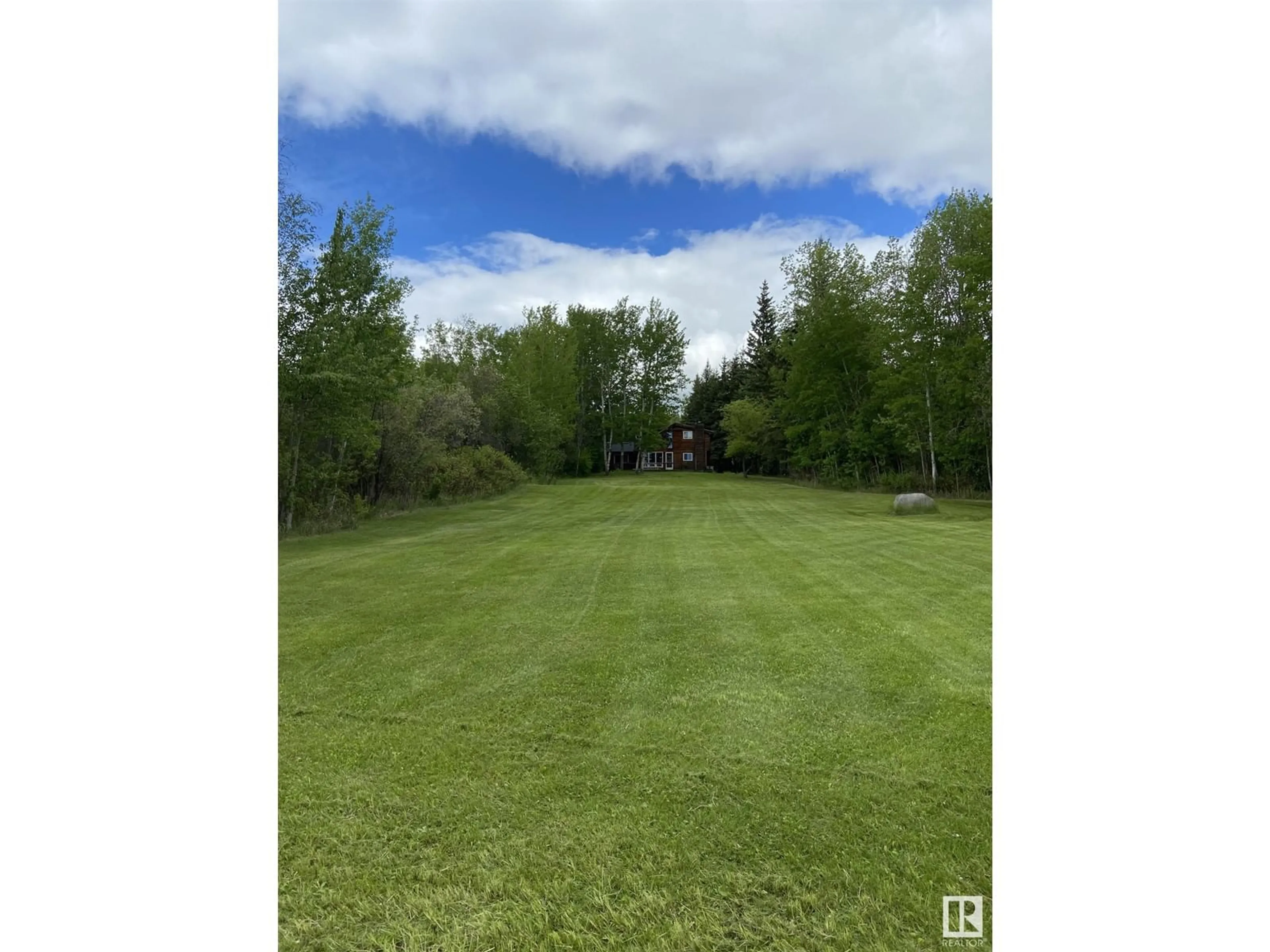A pic from outside/outdoor area/front of a property/back of a property/a pic from drone, forest/trees view for 205 60118 SCNDRY, Rural St. Paul County Alberta T0A0C0