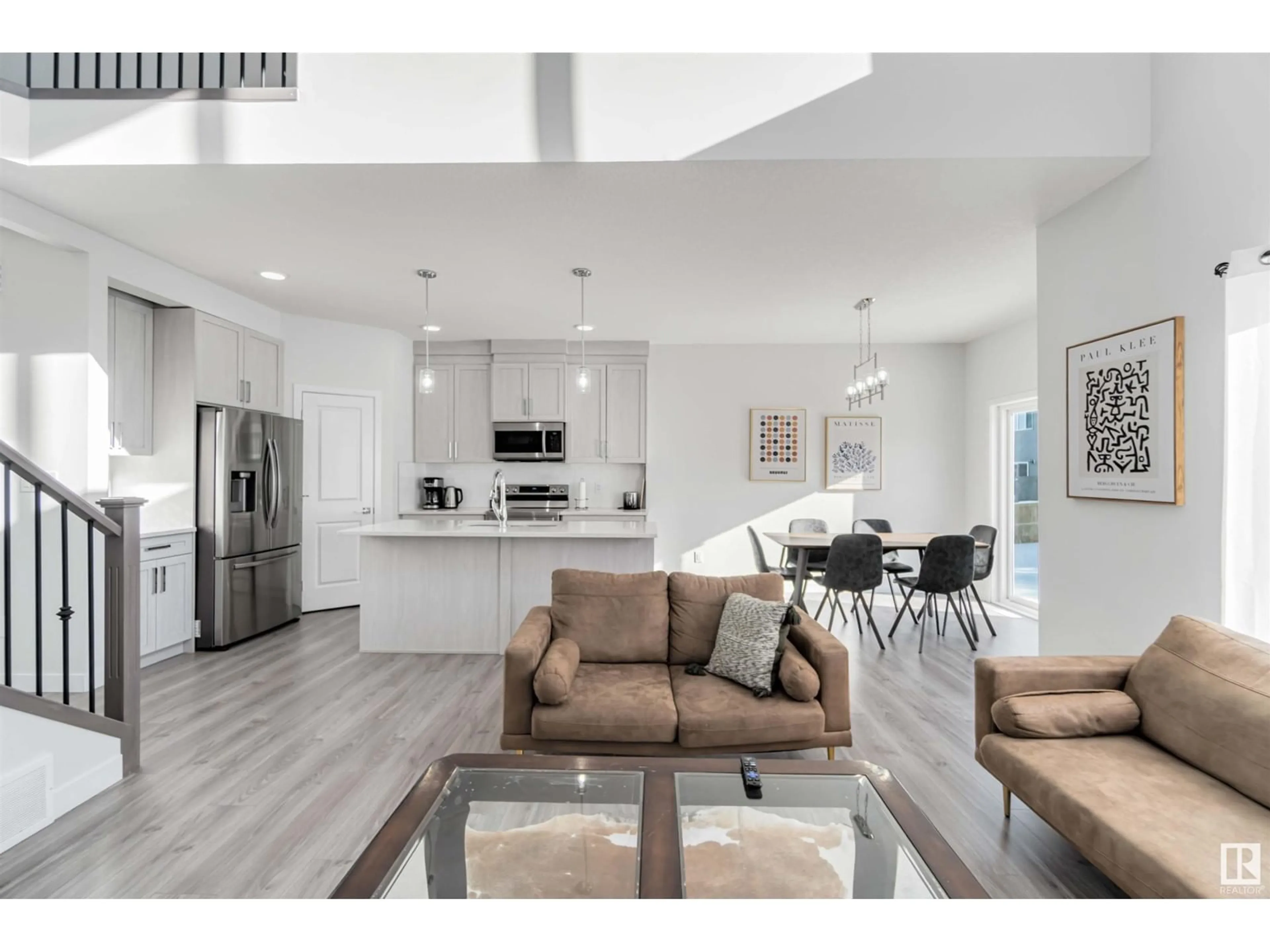 Open concept kitchen, unknown for 20019 31 AV, Edmonton Alberta T6M1N7