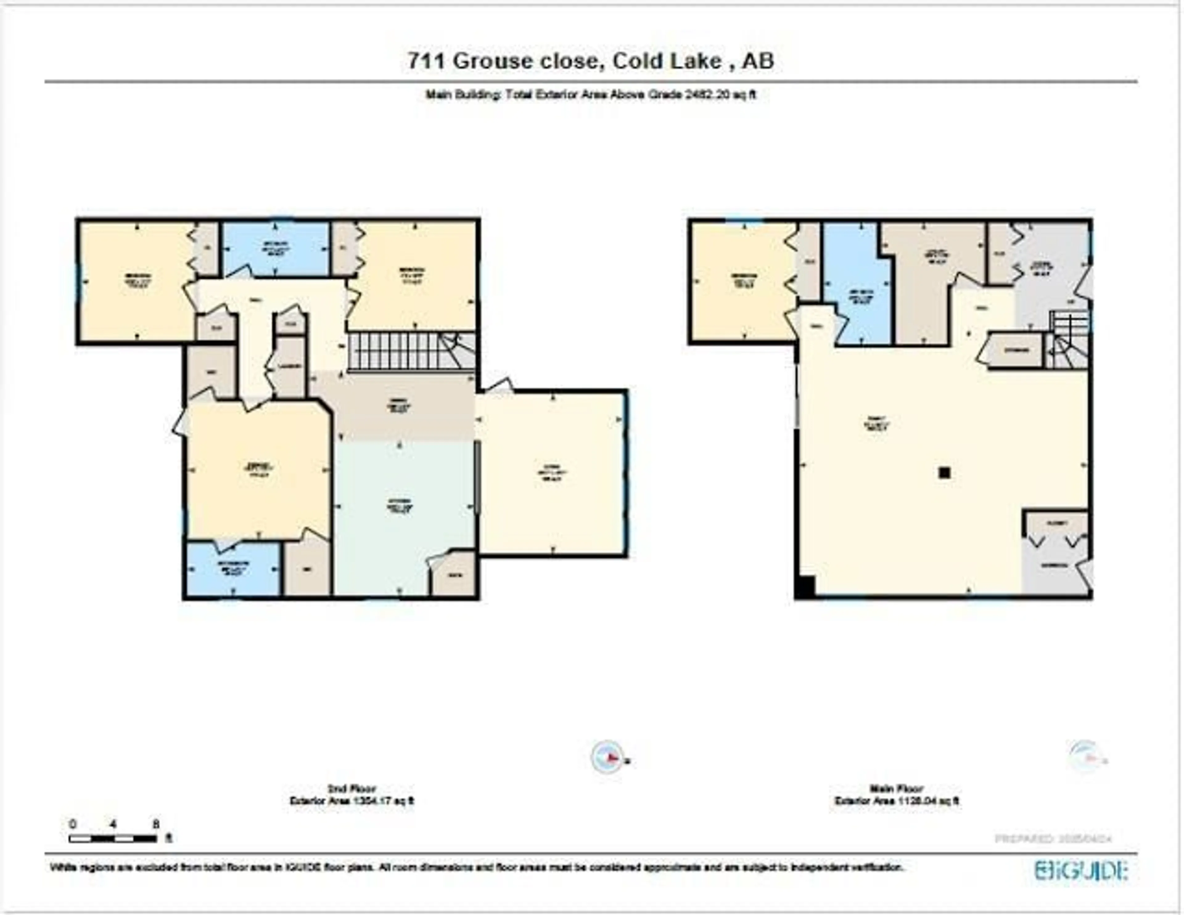 Floor plan for 711 GROUSE CL, Cold Lake Alberta T9M0A5
