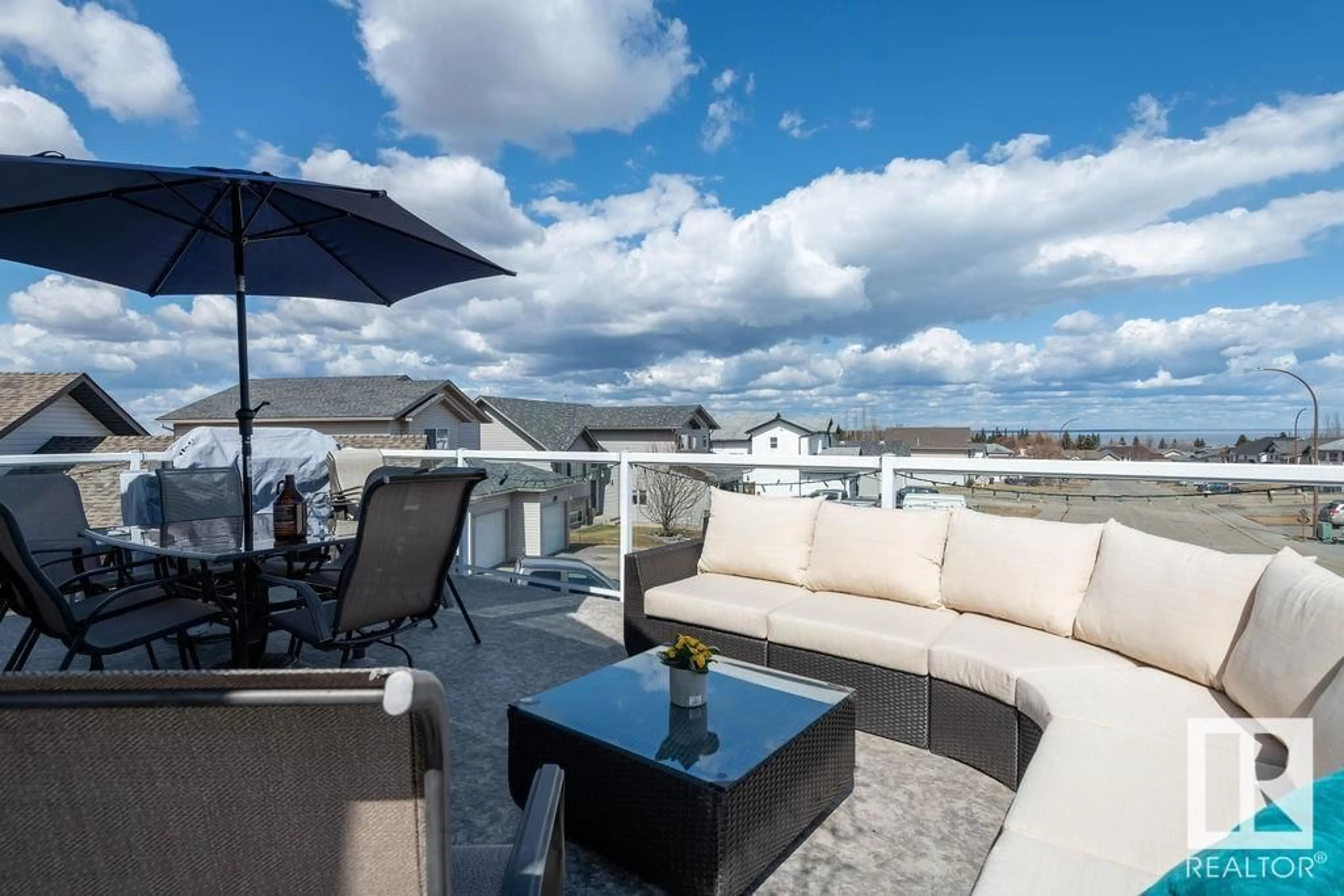 Patio, water/lake/river/ocean view for 711 GROUSE CL, Cold Lake Alberta T9M0A5