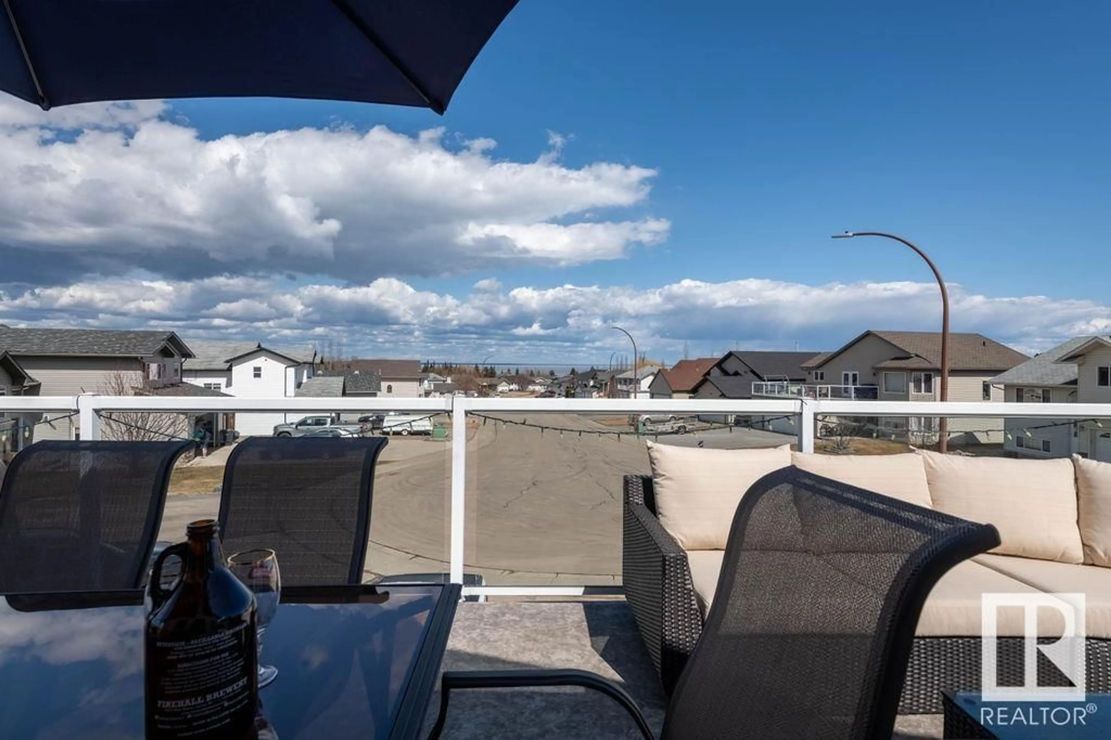 Patio, water/lake/river/ocean view for 711 GROUSE CL, Cold Lake Alberta T9M0A5