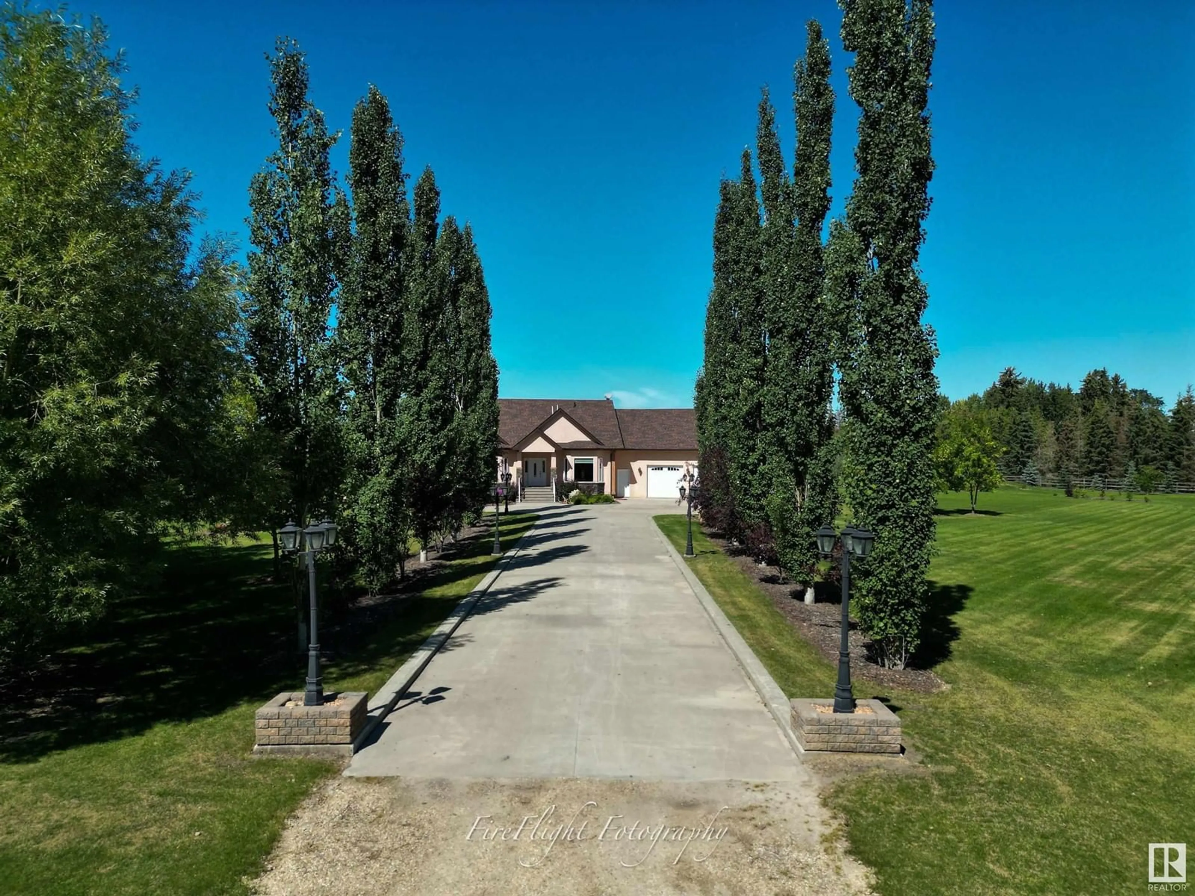 A pic from outside/outdoor area/front of a property/back of a property/a pic from drone, street for 60110 RR265 RD, Rural Westlock County Alberta T7P2P4